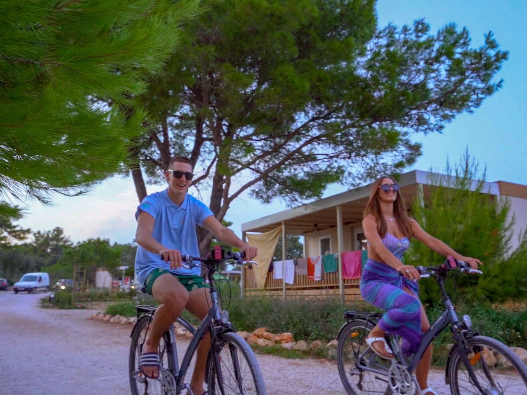 Mobilheim direkt am Strand-Drinnen