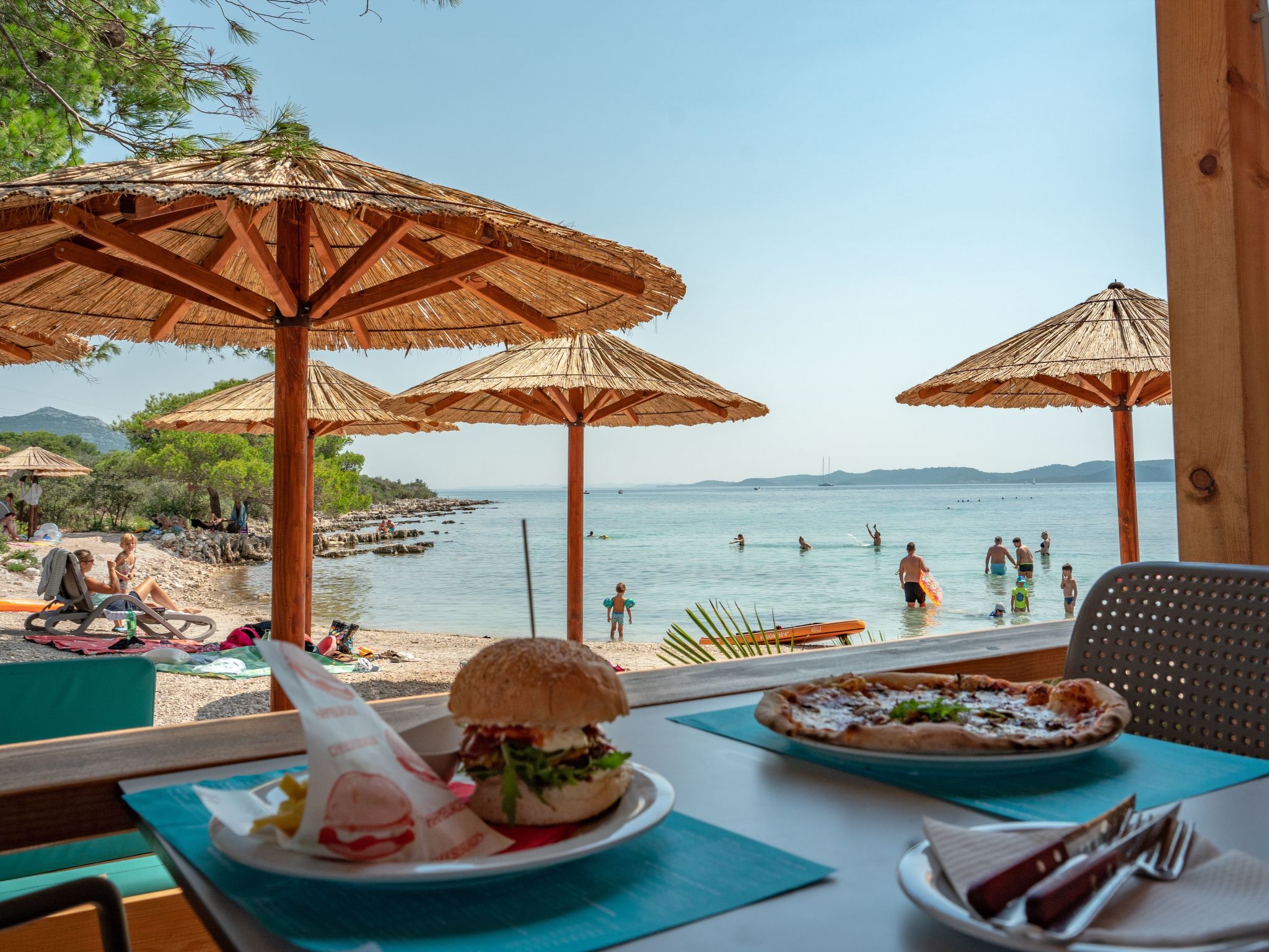 Mobilheim direkt am Strand-Drinnen
