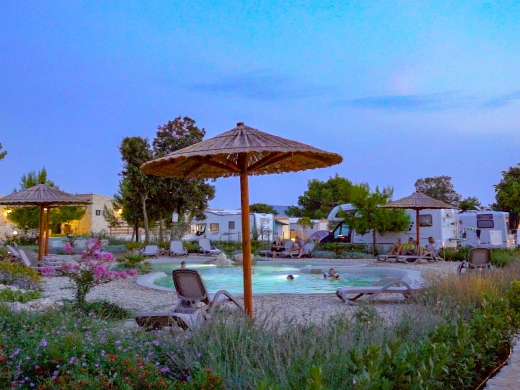Mobilheim direkt am Strand-Drinnen