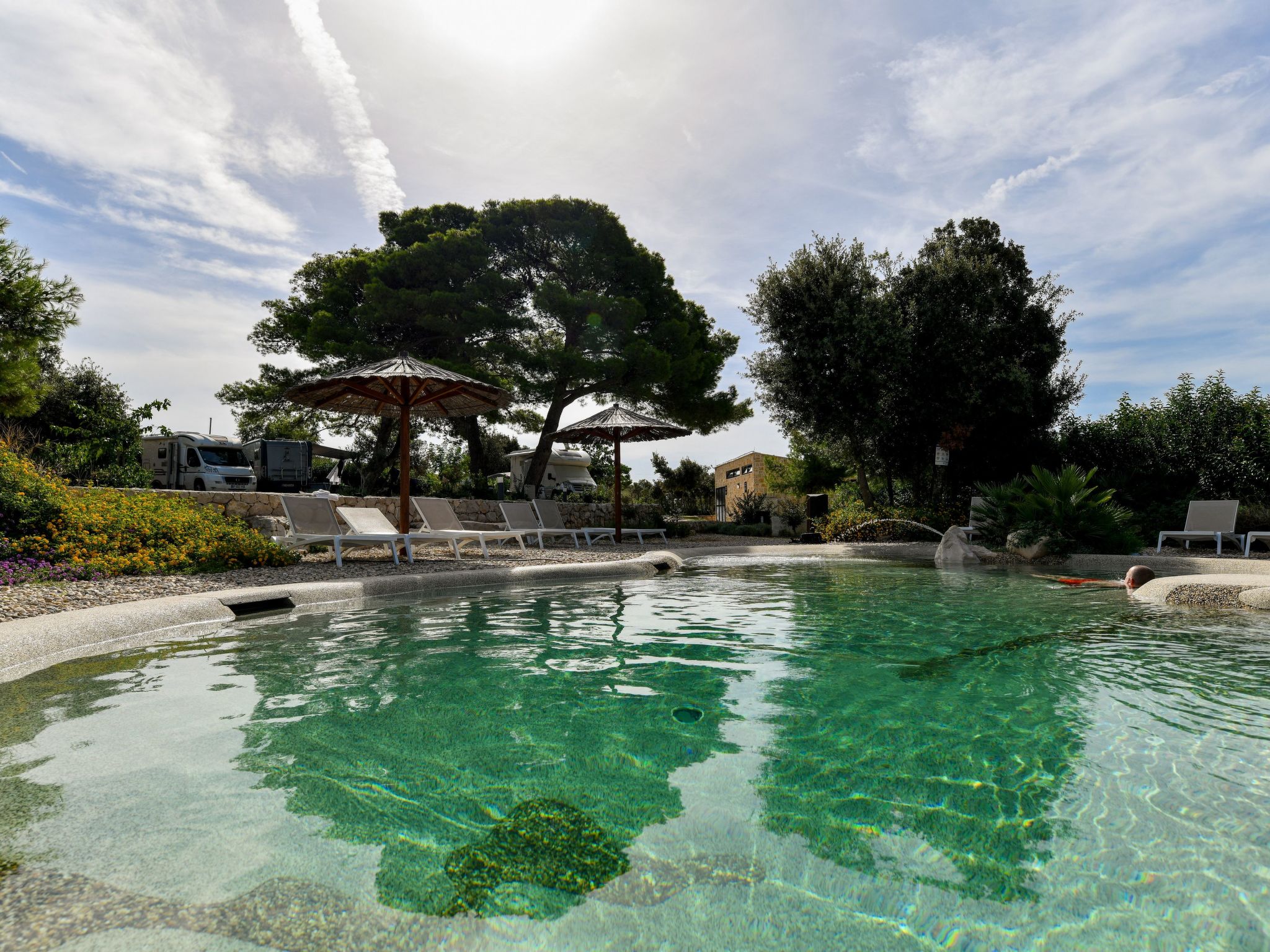 Mobilheim direkt am Strand-Drinnen