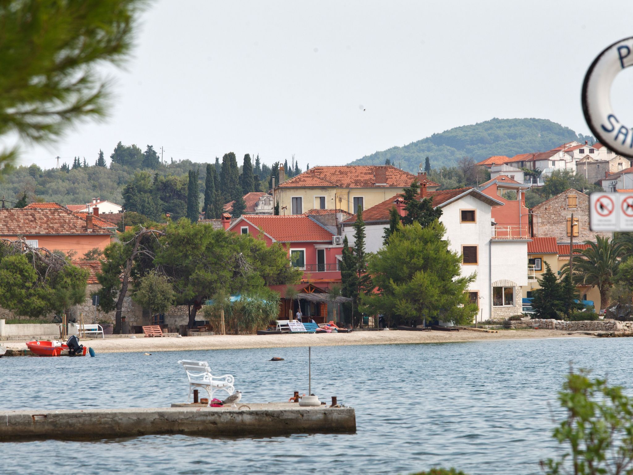 Luxuriöses Haus direkt am Strand, große Terrasse, Pool-Image-tags.info