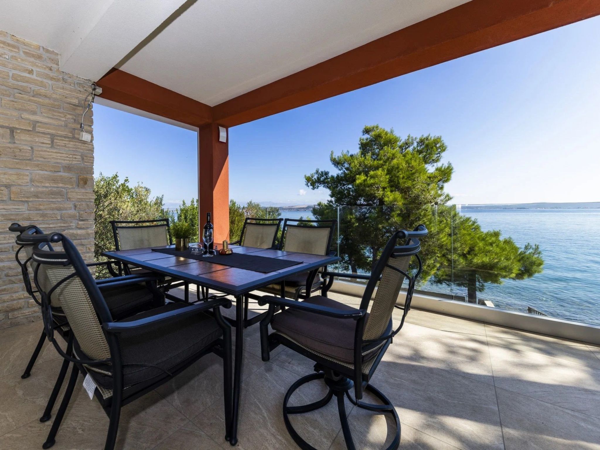 Strandnahe Villa Karmen Adriatica-Binnen