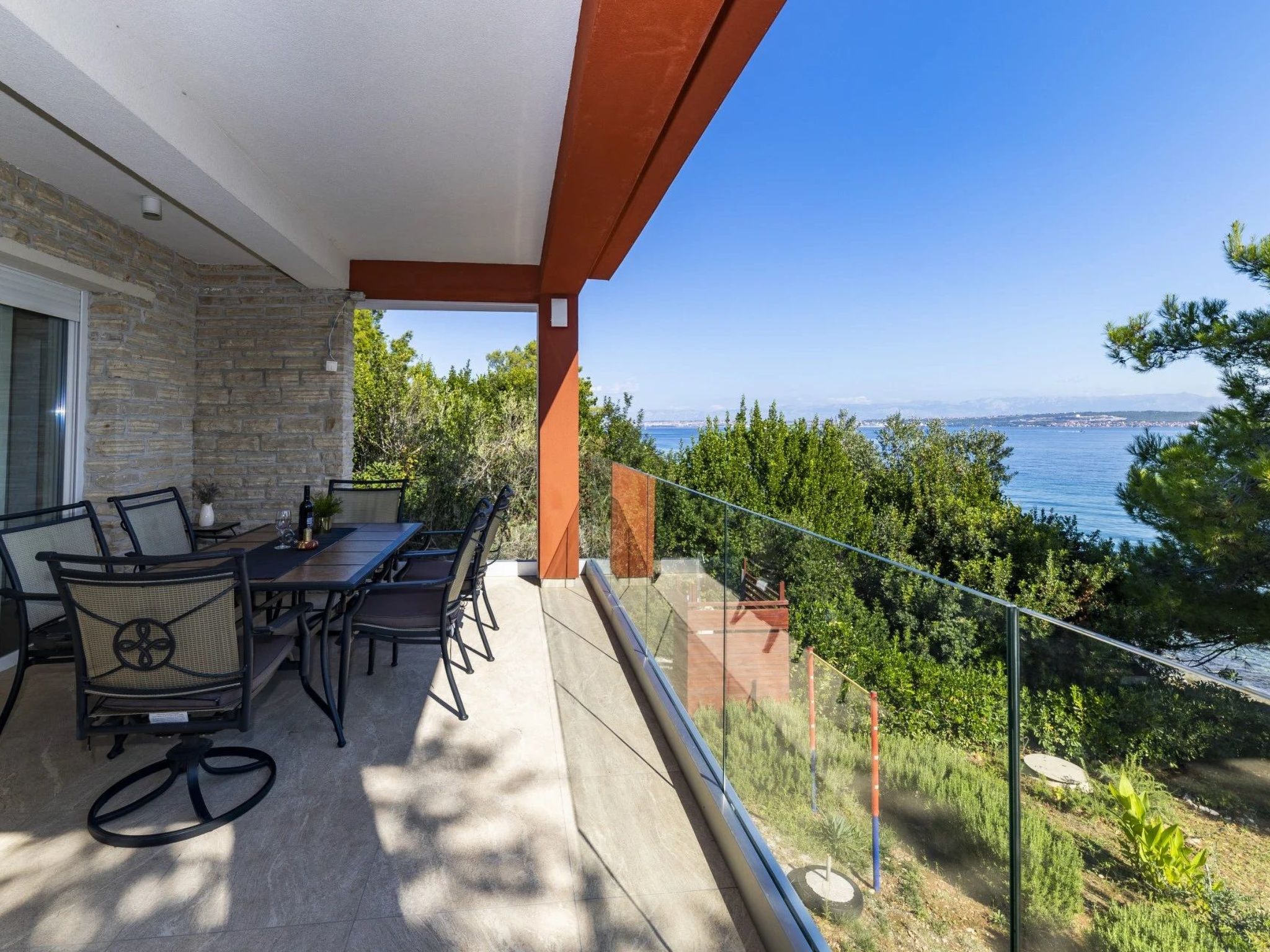 Strandnahe Villa Karmen Adriatica-Binnen