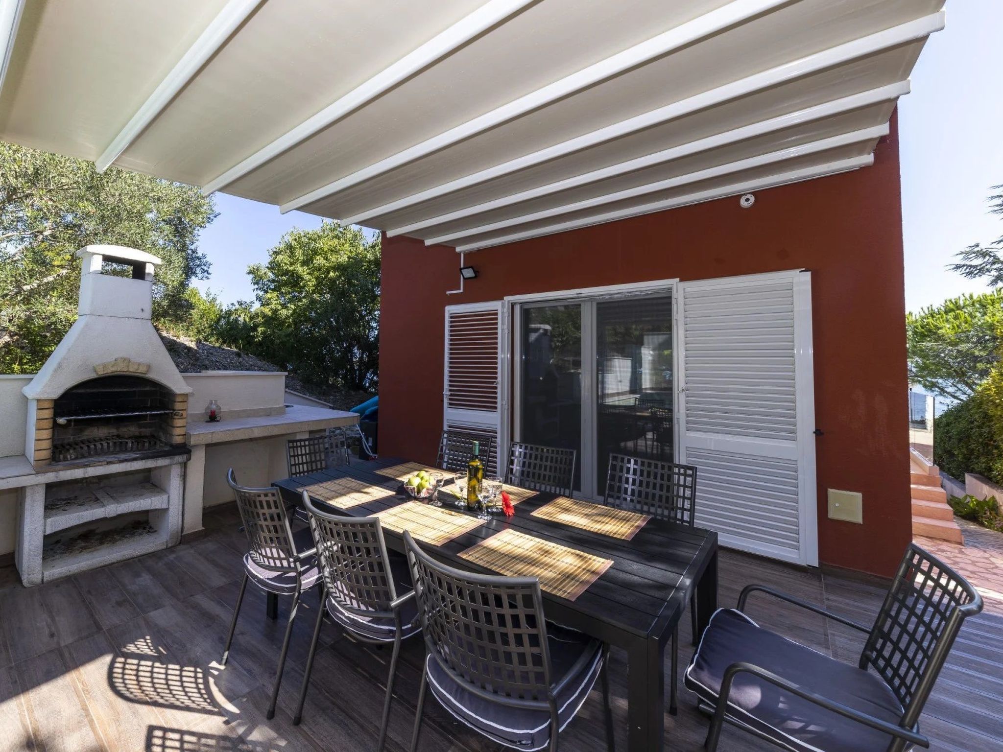 Strandnahe Villa Karmen Adriatica-Binnen