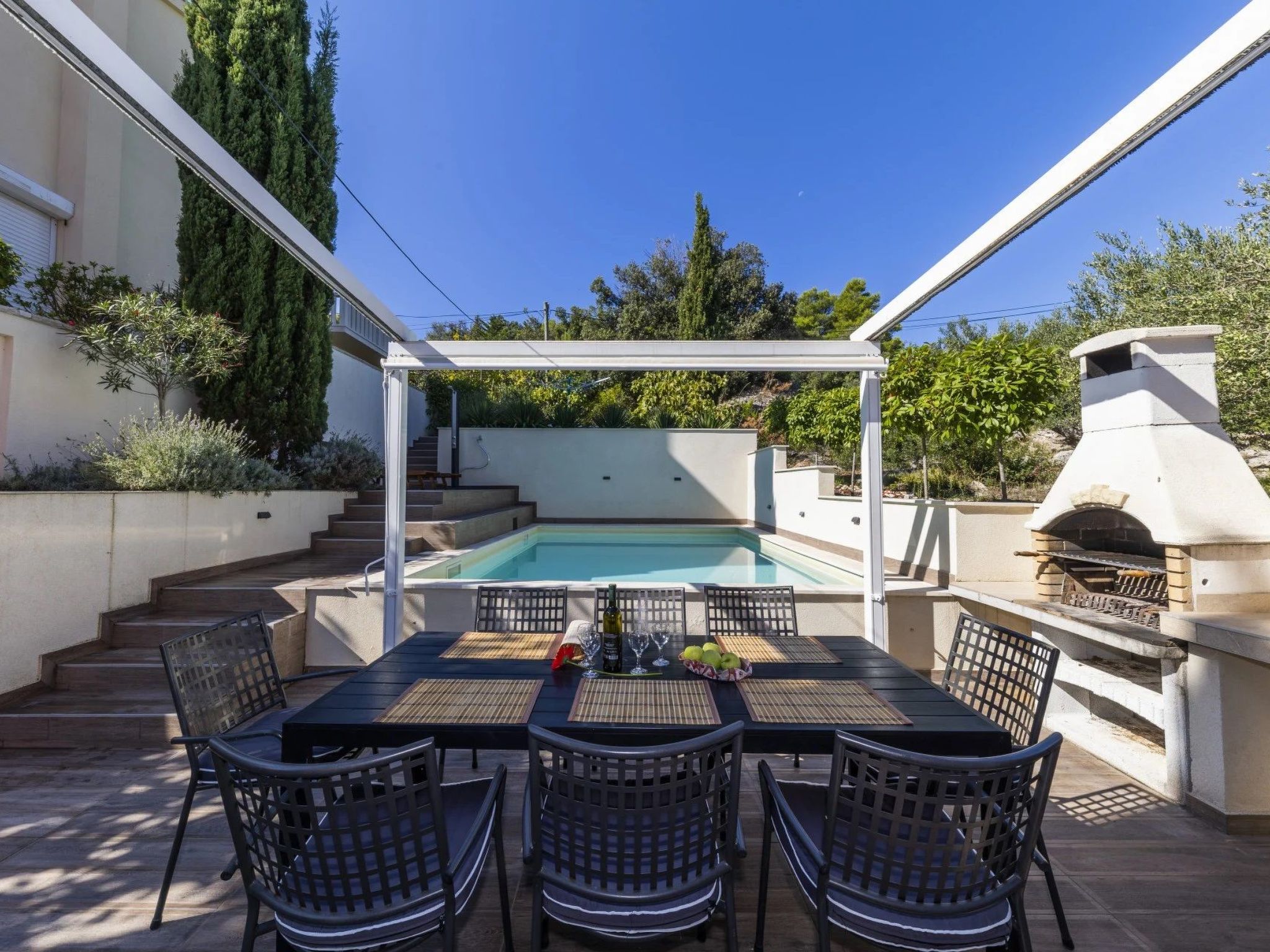 Strandnahe Villa Karmen Adriatica-Binnen