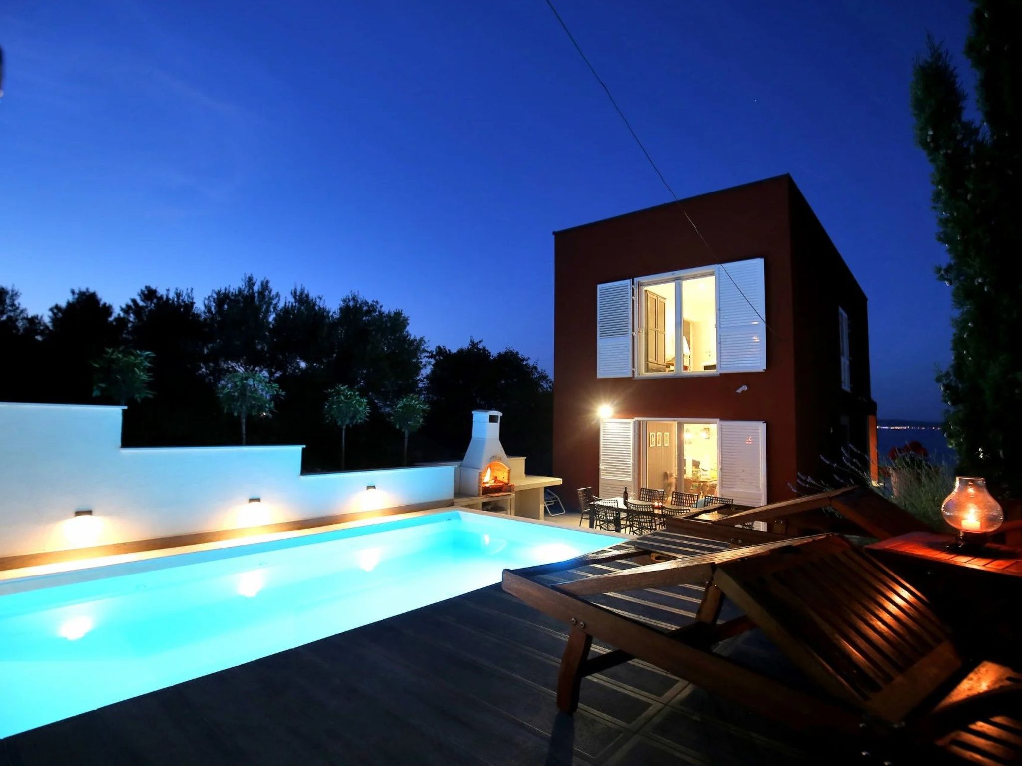 Strandnahe Villa Karmen Adriatica-Binnen