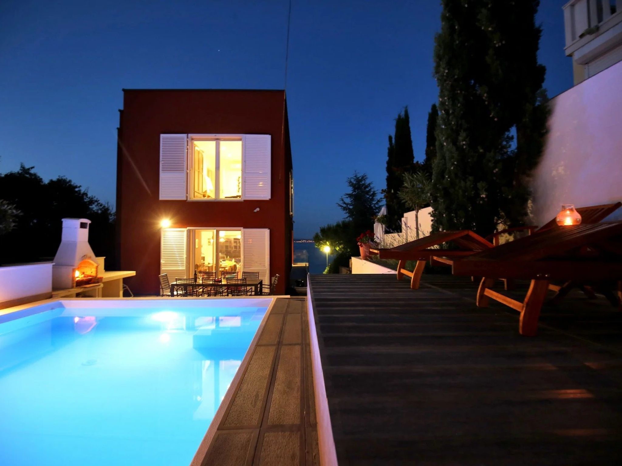 Strandnahe Villa Karmen Adriatica-Binnen