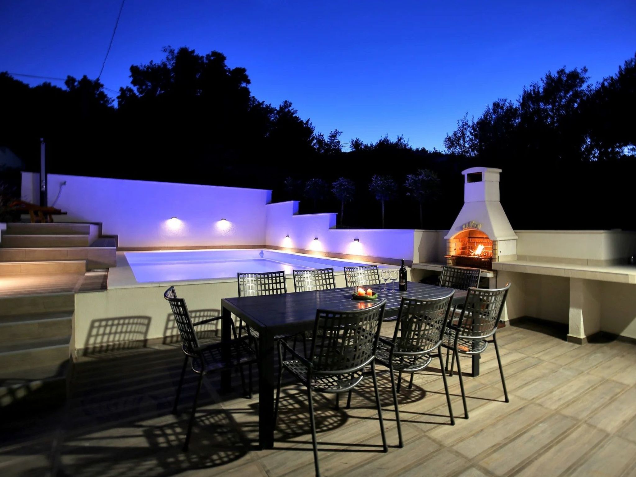 Strandnahe Villa Karmen Adriatica-Binnen