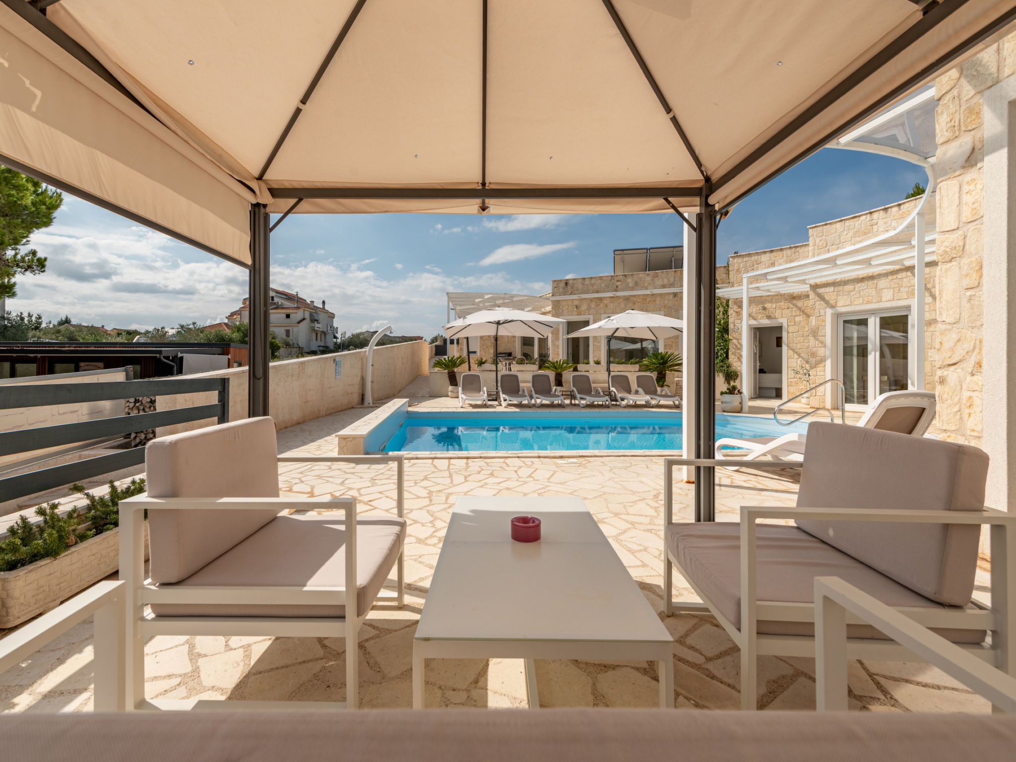5* Unique luxury Villa Feriatum Lissa - Buiten