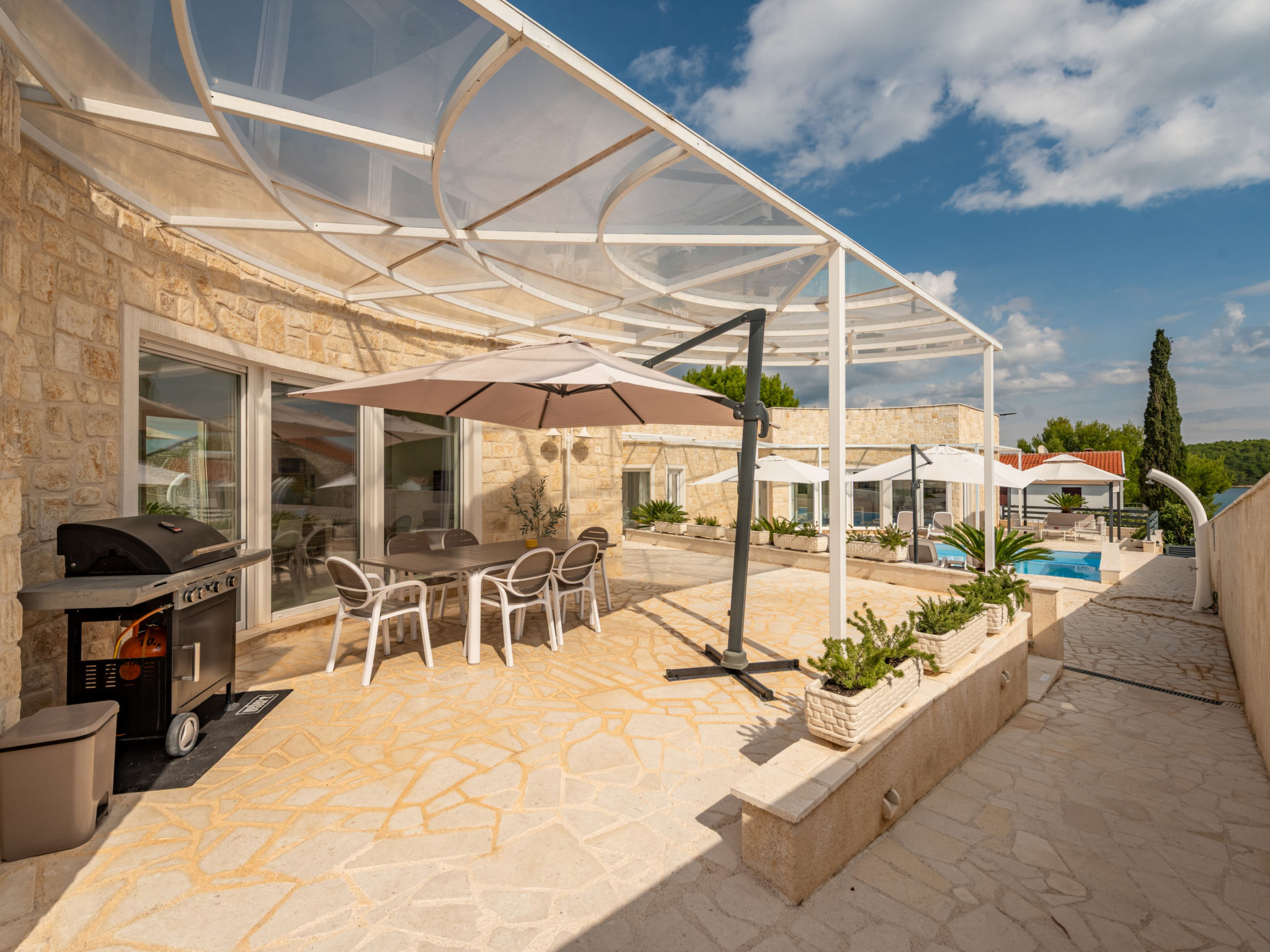 5* Unique luxury Villa Feriatum Lissa - Buiten