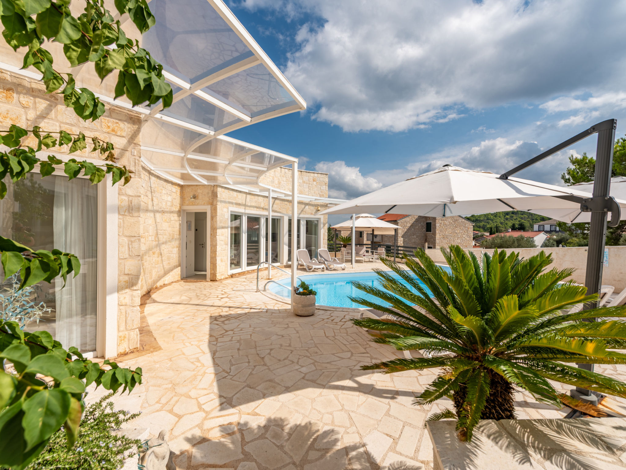 5* Unique luxury Villa Feriatum Lissa - Buiten