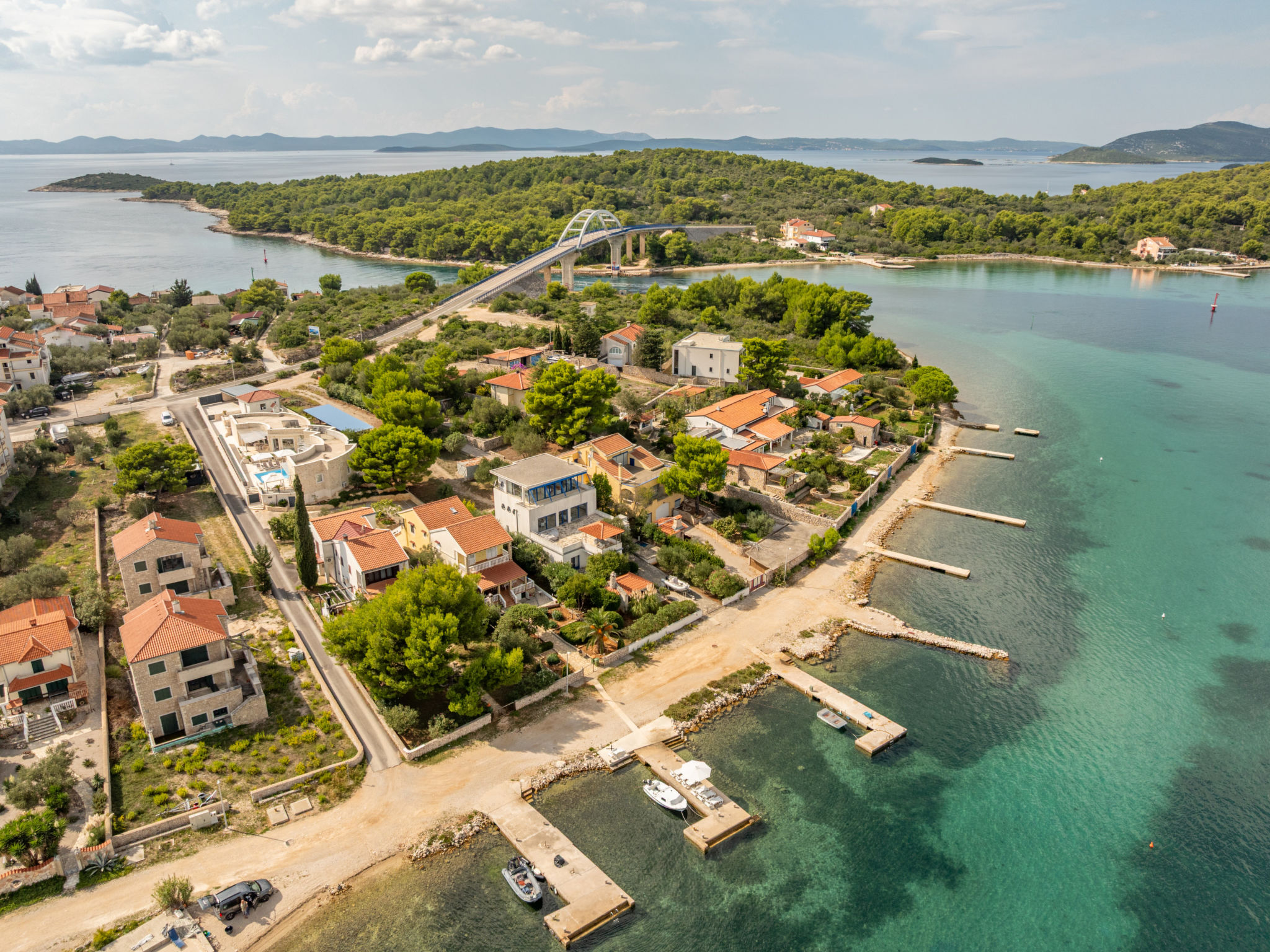 5* Unique luxury Villa Feriatum Lissa - Buiten