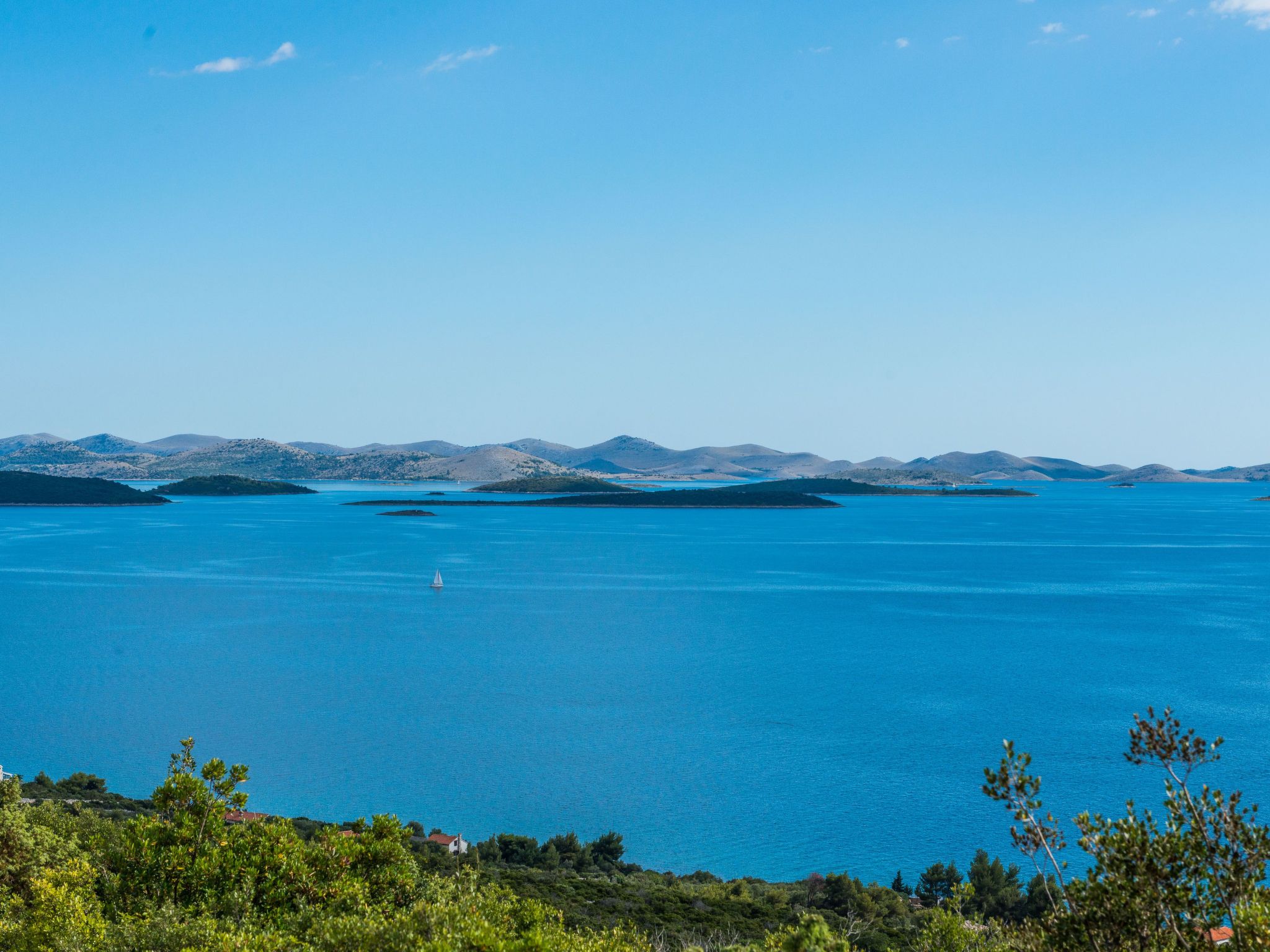 Modernes Ferienhaus Robinson in Dobropoljana-Binnen