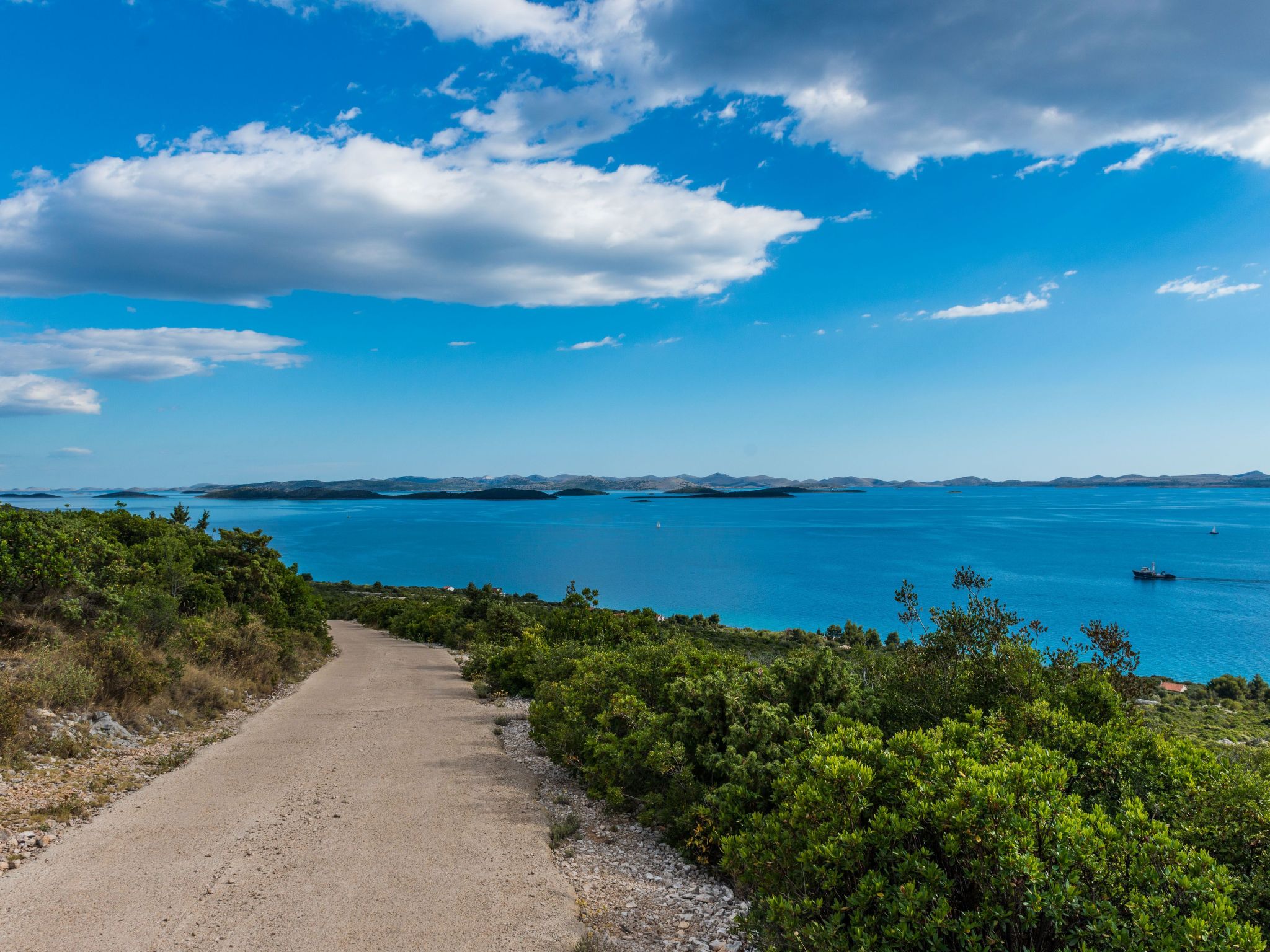 Modernes Ferienhaus Robinson in Dobropoljana-Binnen