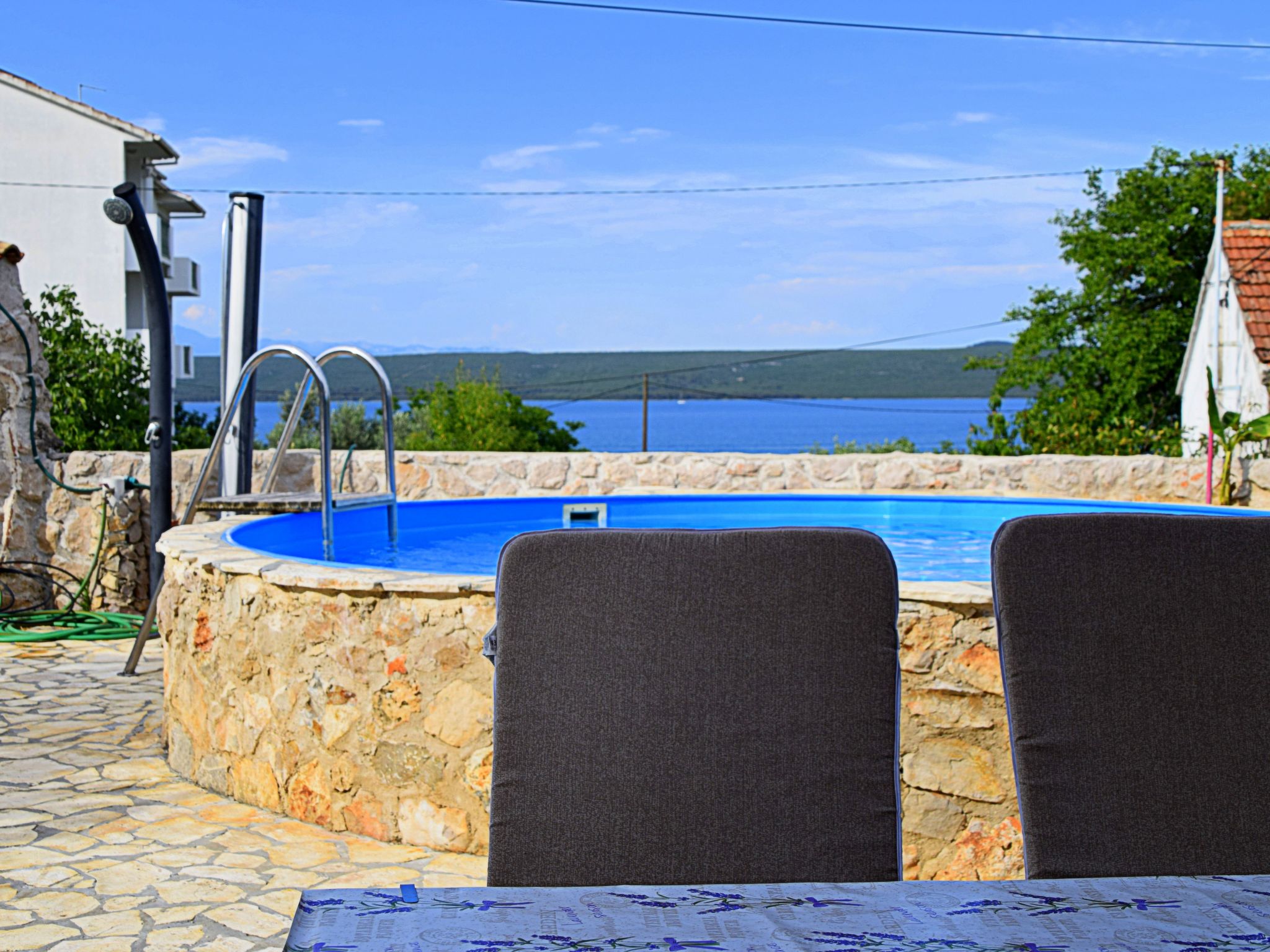 In Dobropoljana mit Privatem Pool-Binnen