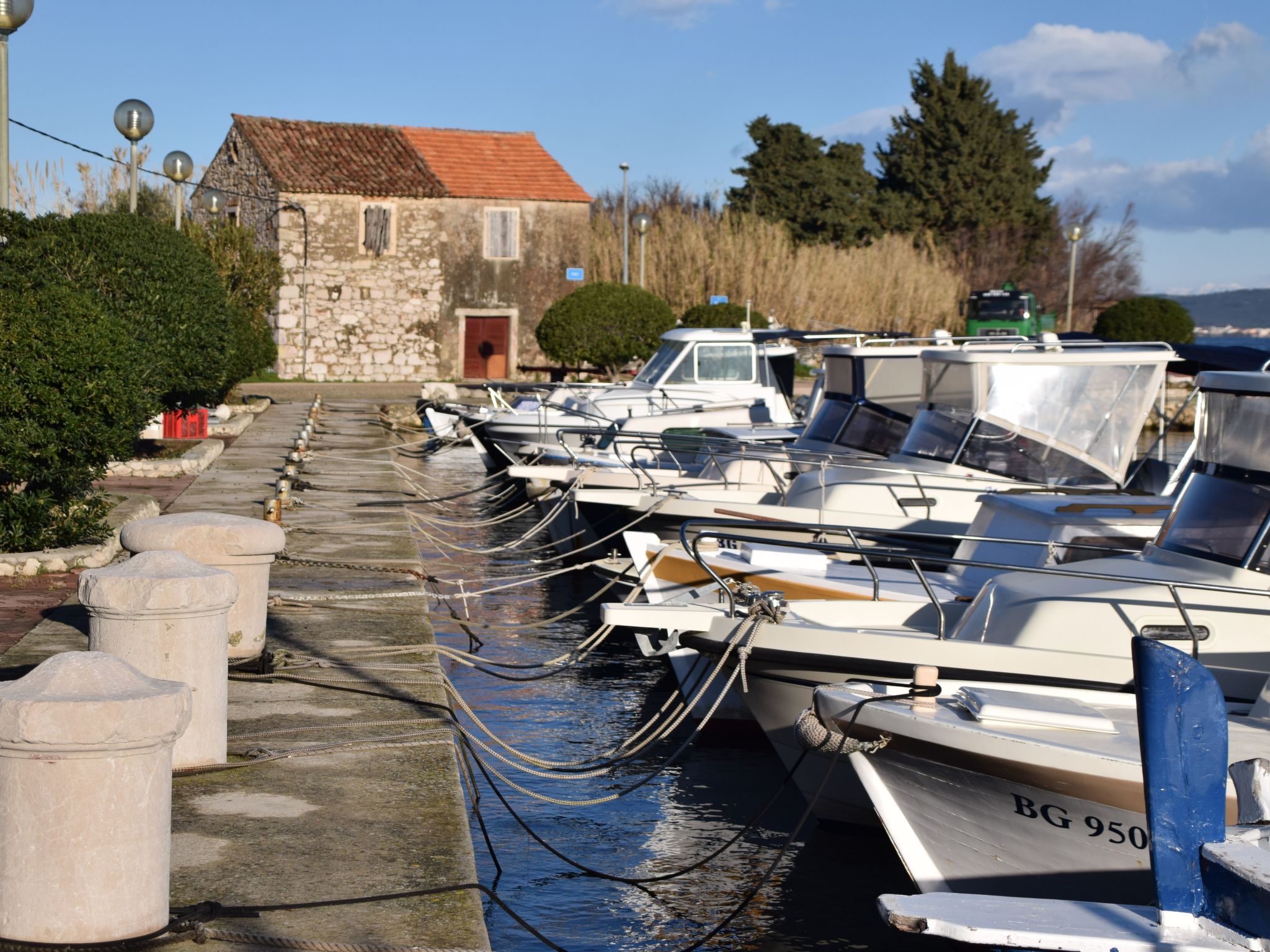 In Dobropoljana mit Privatem Pool-Binnen