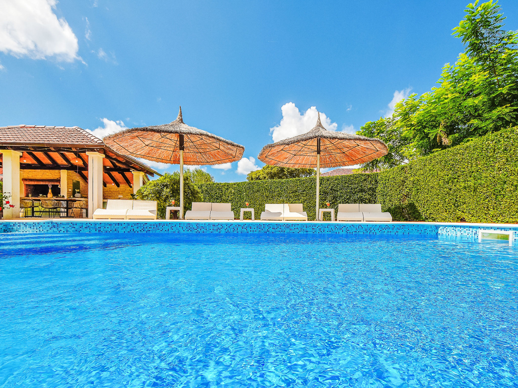 Vakantiehuis met zwembad in Biograd na Moru (Kroatië) voor 4 personen