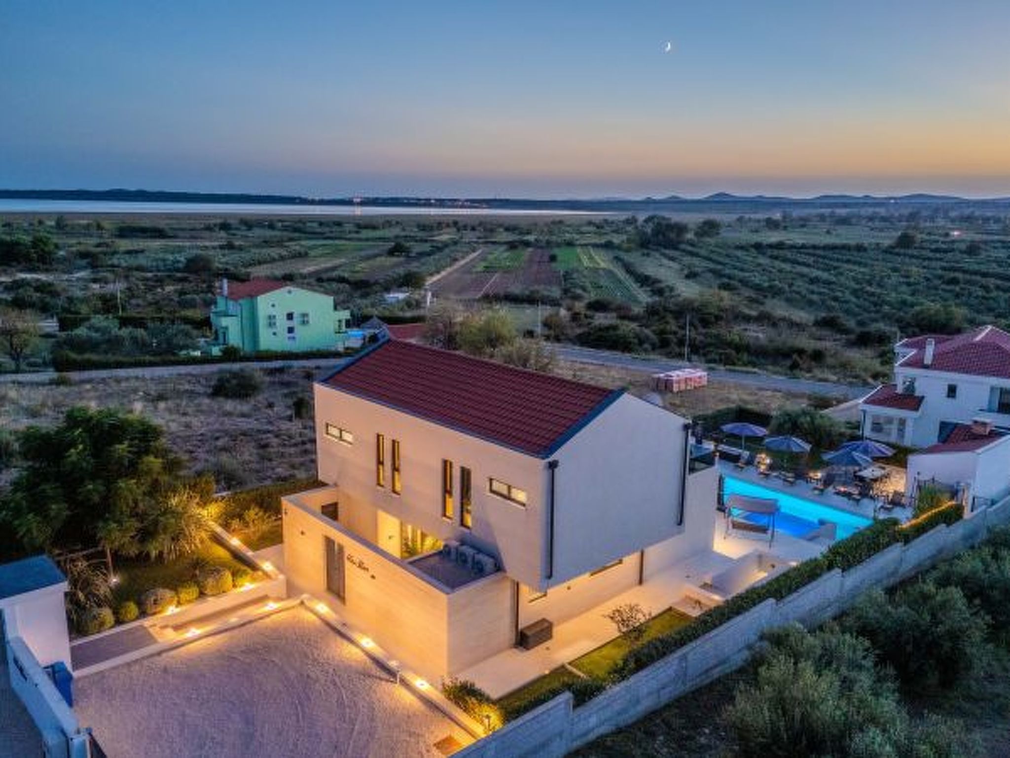 Beautiful villa Lara in Vrana with pool