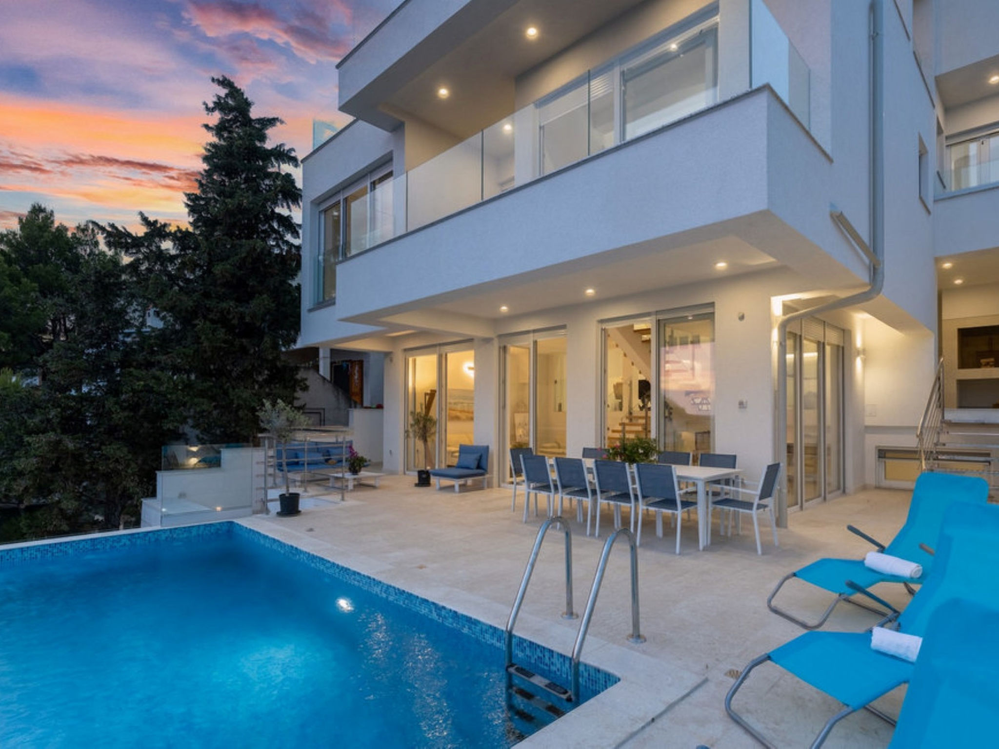 Luxury villa Fleur with pool