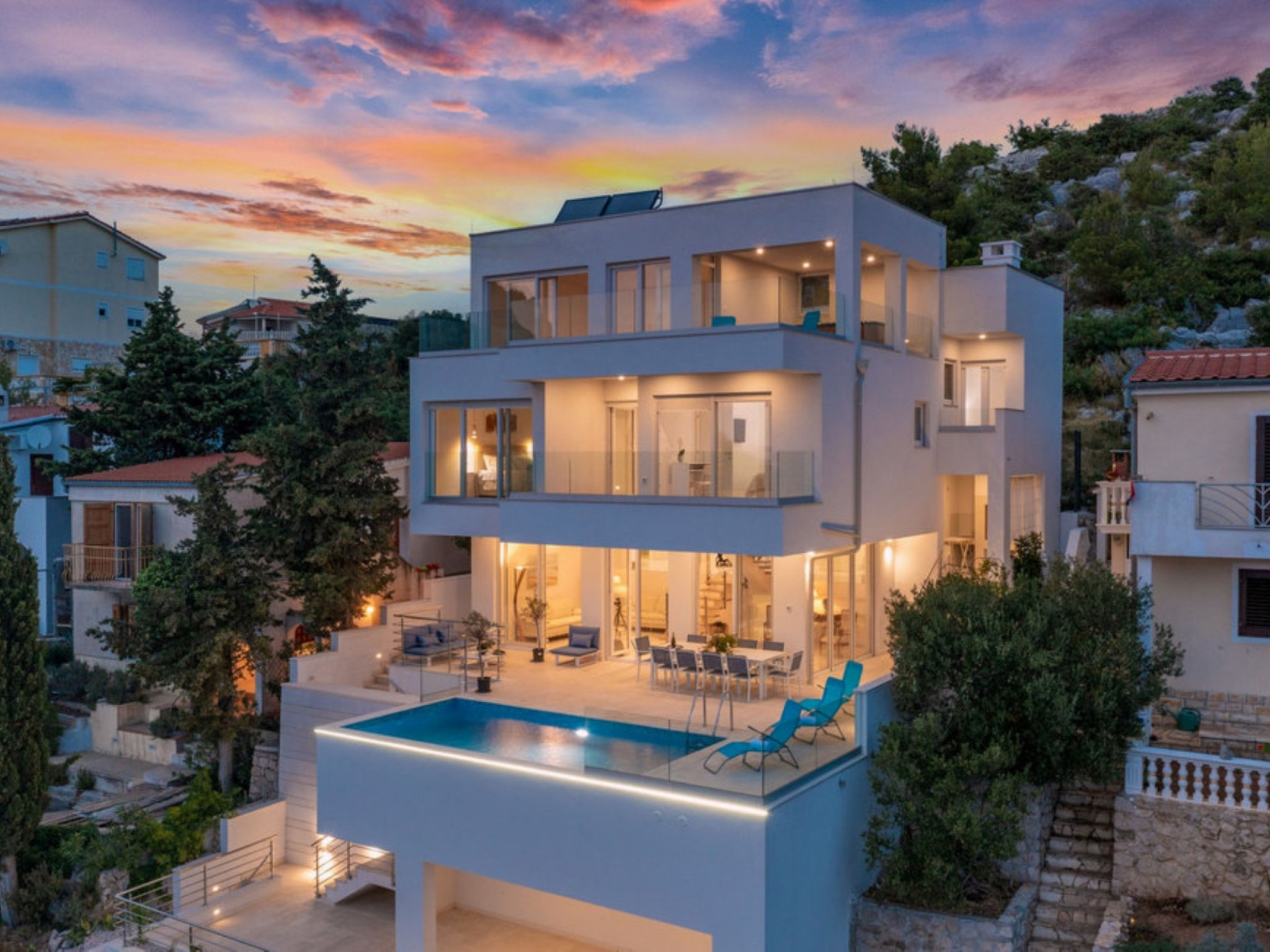 Luxury villa Fleur with pool