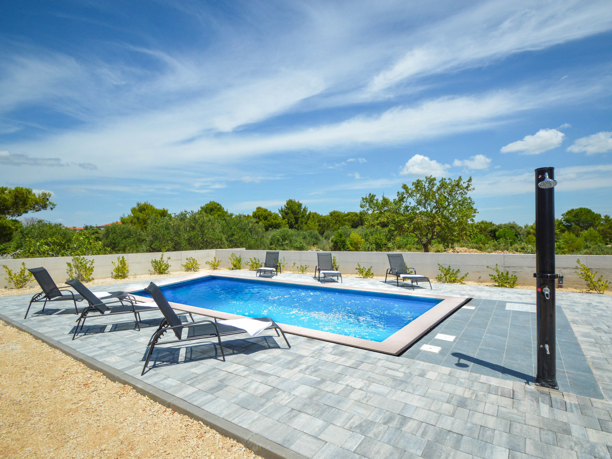 Vakantiehuis met privé zwembad in Pakostane/Drage (Kroatië) voor 12 personen