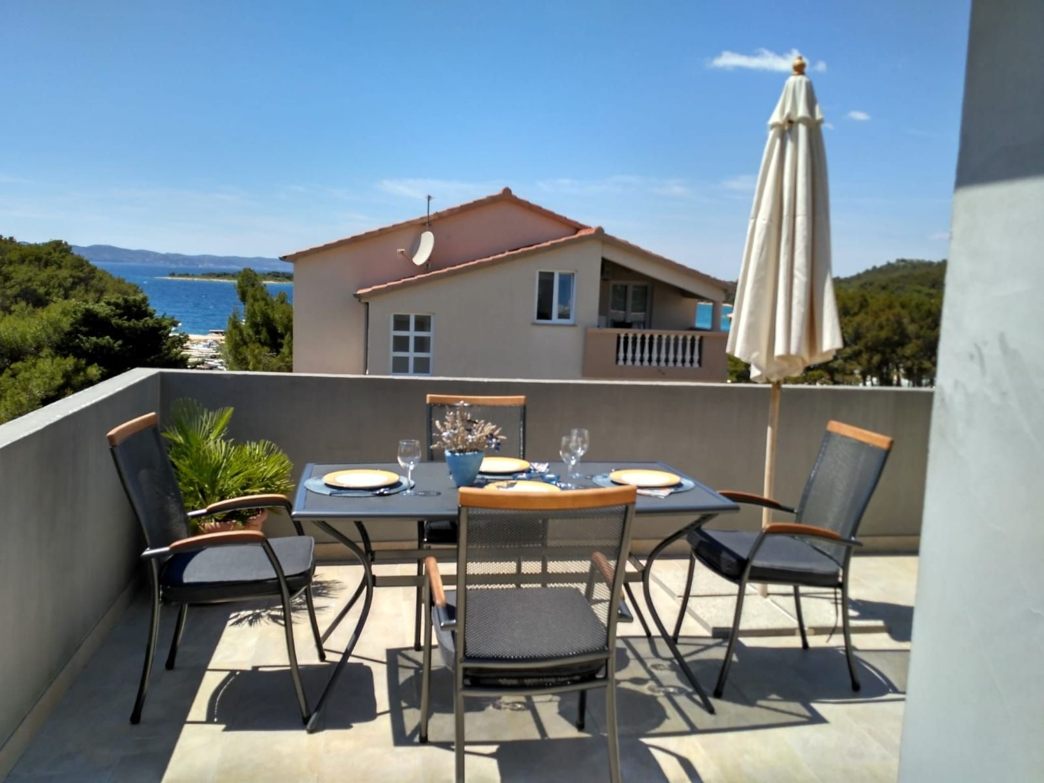 Vakantiehuis met 2 slaapkamer(s) in Pakostane/Drage (Kroatië) voor 4 personen
