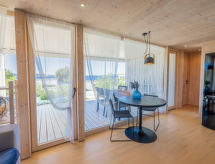 Strandvilla met zeezicht voor 6 personen in Drage, op 50 meter van zee - thumbnail 5