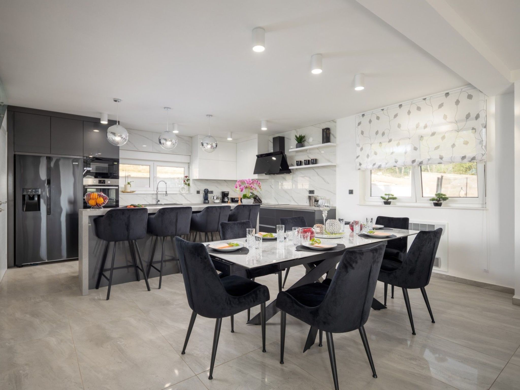 Villa Bura mit Pool und tollem Ausblick-Binnen