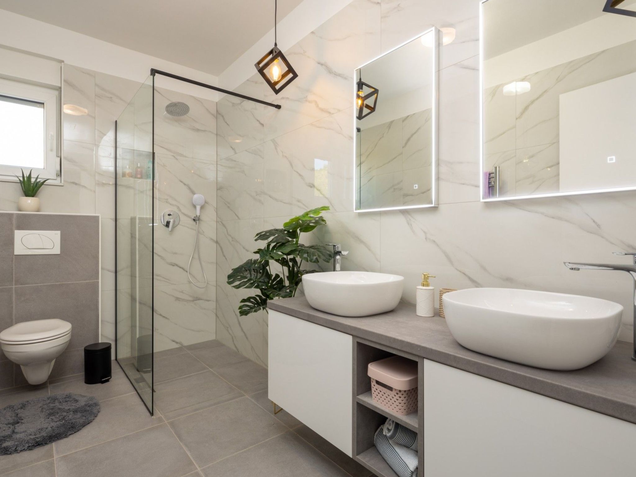 Villa Bura mit Pool und tollem Ausblick-Binnen