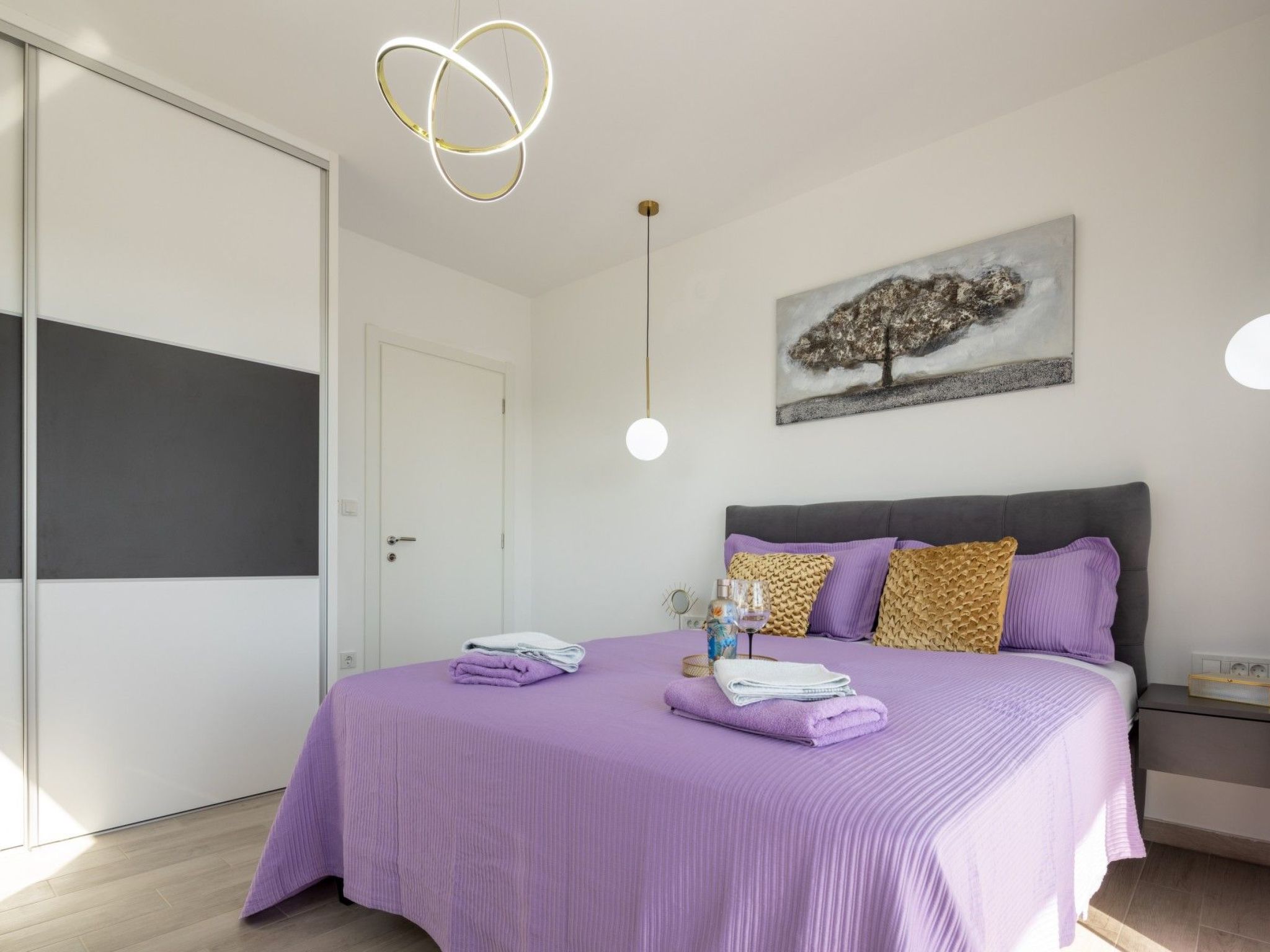 Villa Bura mit Pool und tollem Ausblick-Binnen