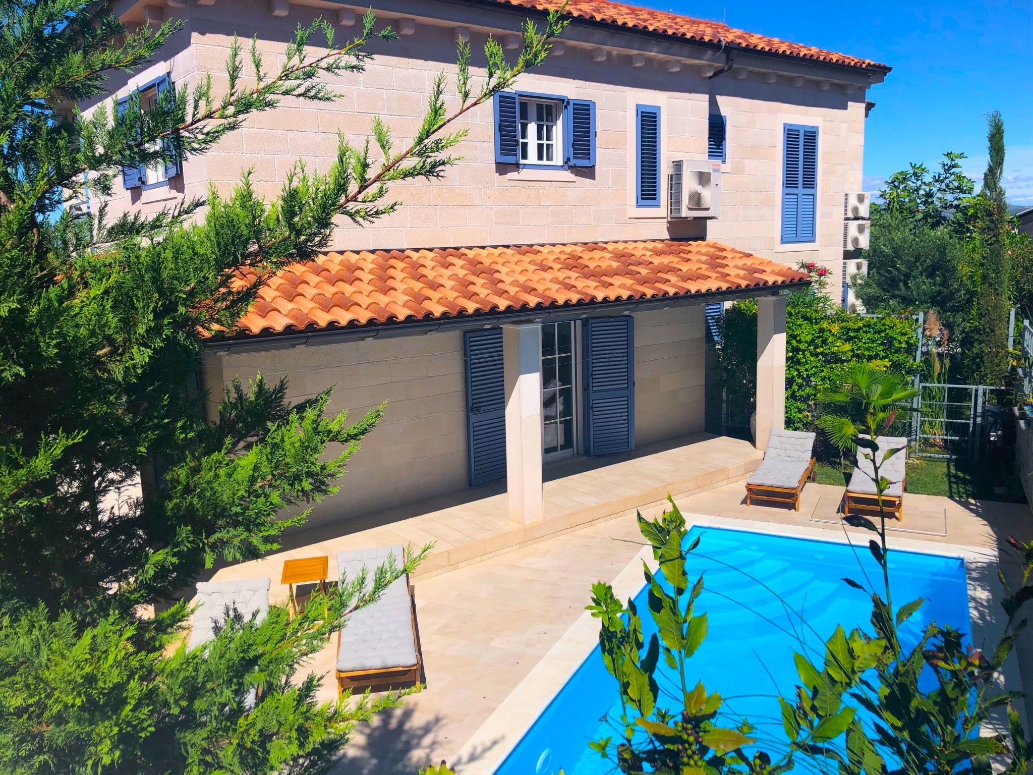 Ferienhaus in Murter/Murter (Kroatien) und 1 Hund erlaubt