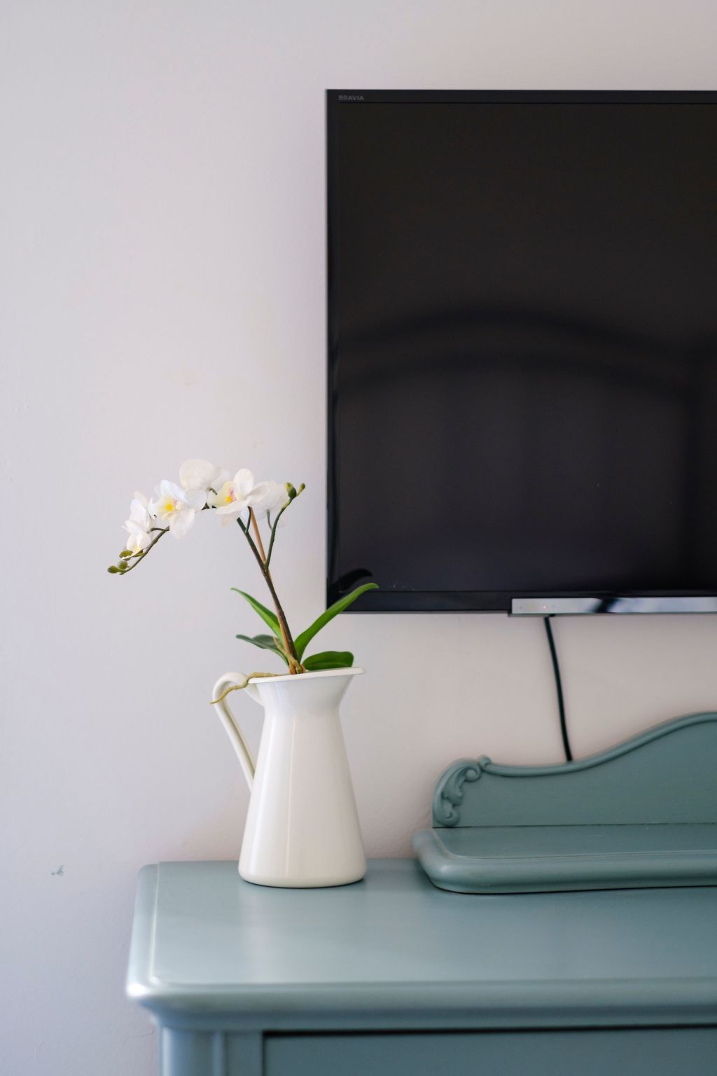 "Hanna" mit Blick auf das Wasser-Binnen