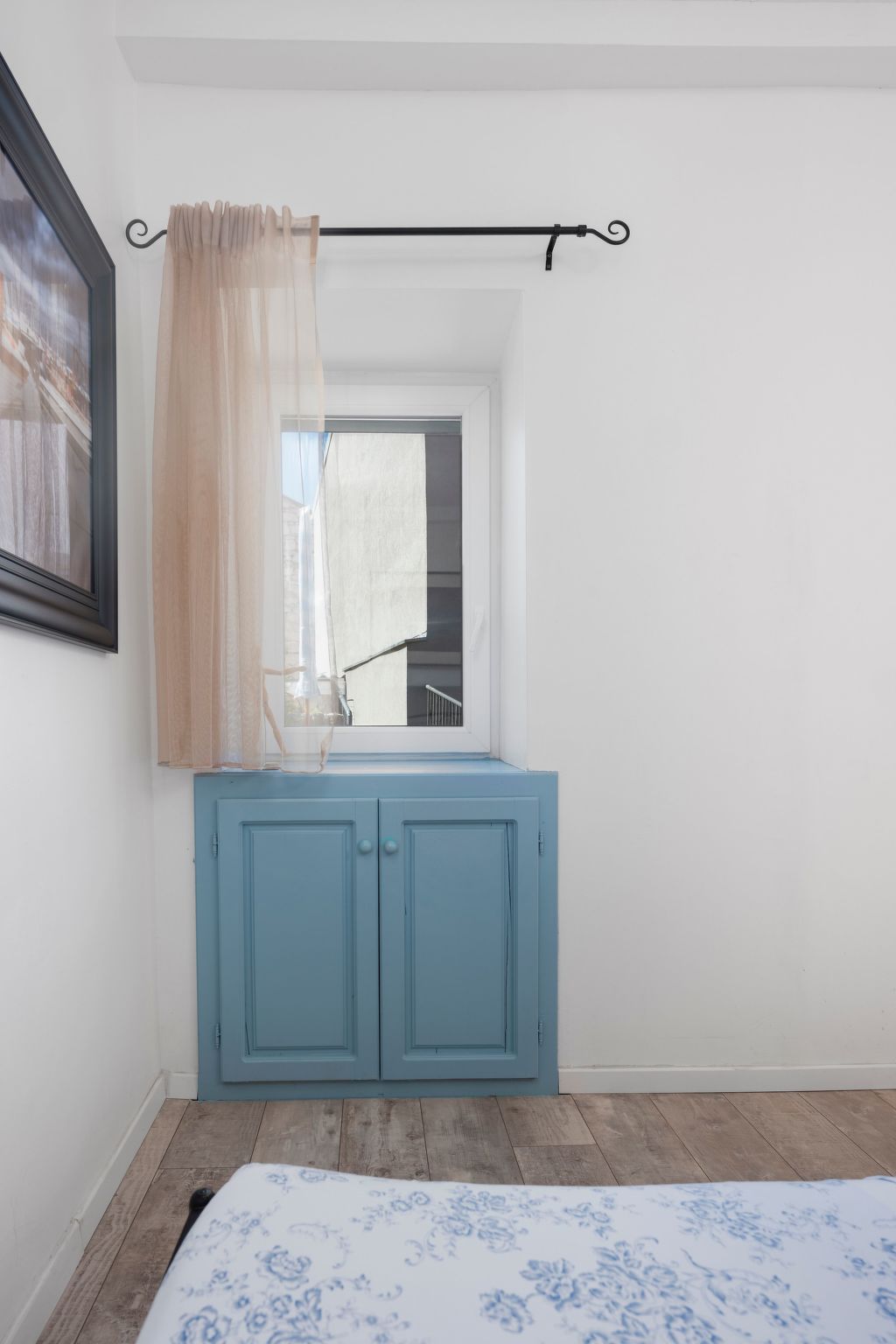 "Hanna" mit Blick auf das Wasser-Binnen