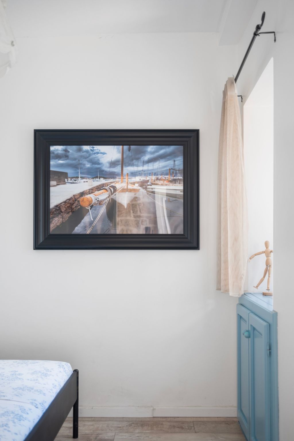 "Hanna" mit Blick auf das Wasser-Binnen