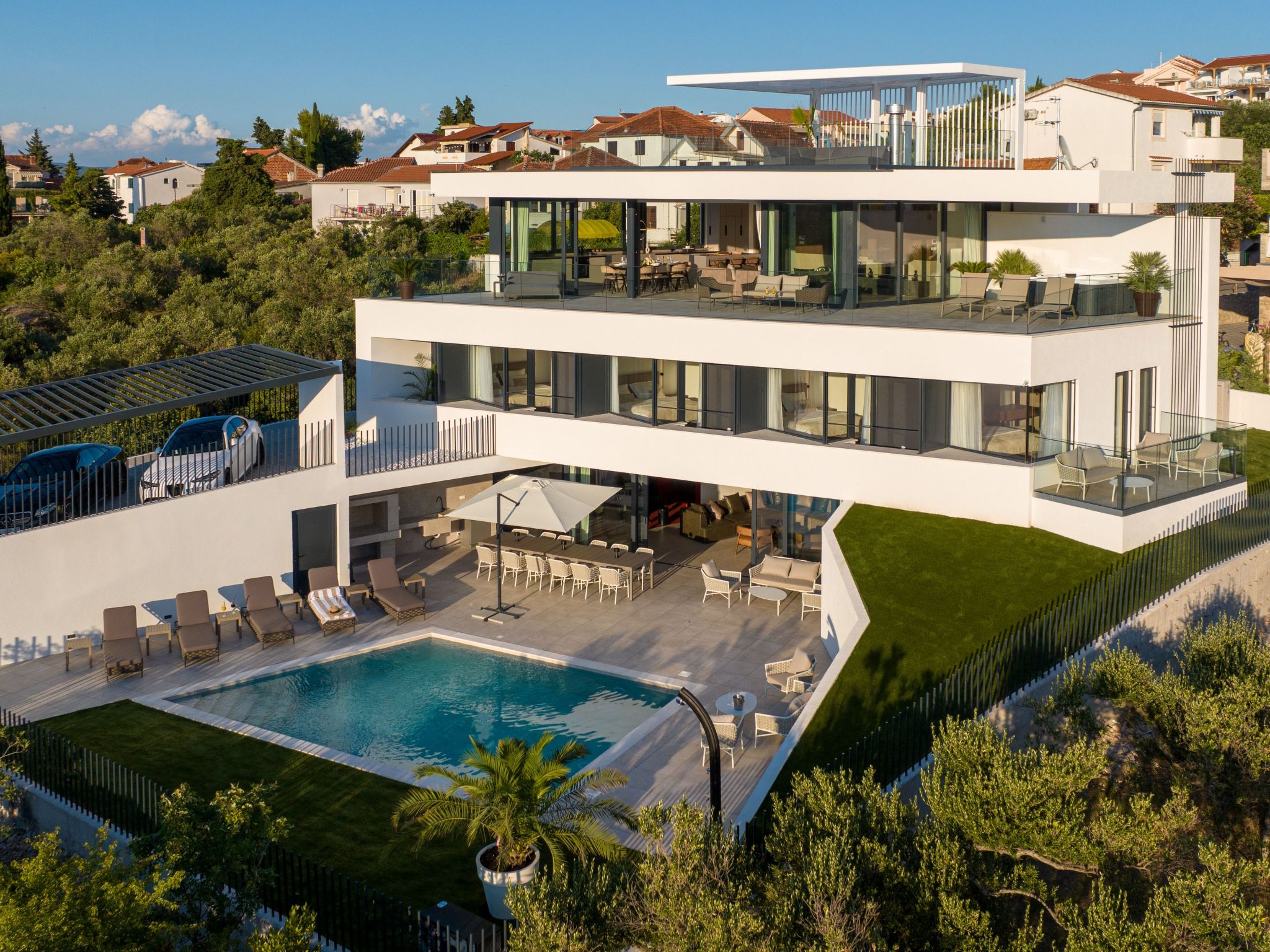 Vakantiehuis met privé zwembad in Dragisina (Kroatië) voor 8 personen