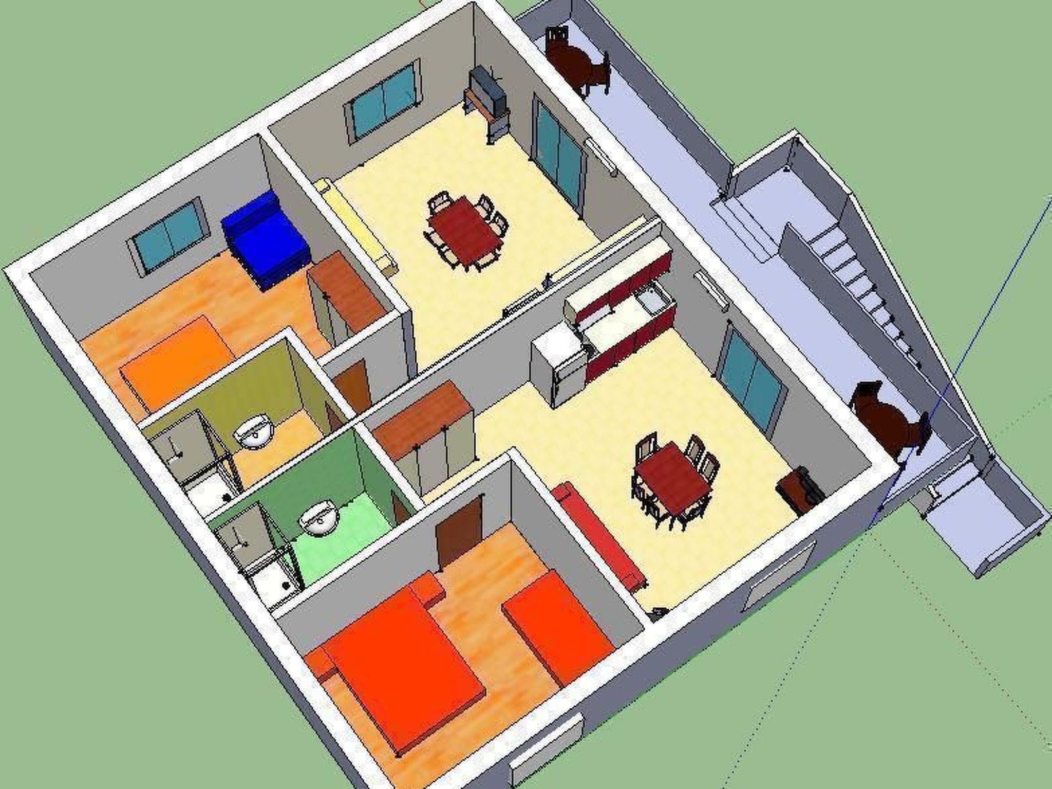 Kleines Apartment Emil Bordo-Binnen