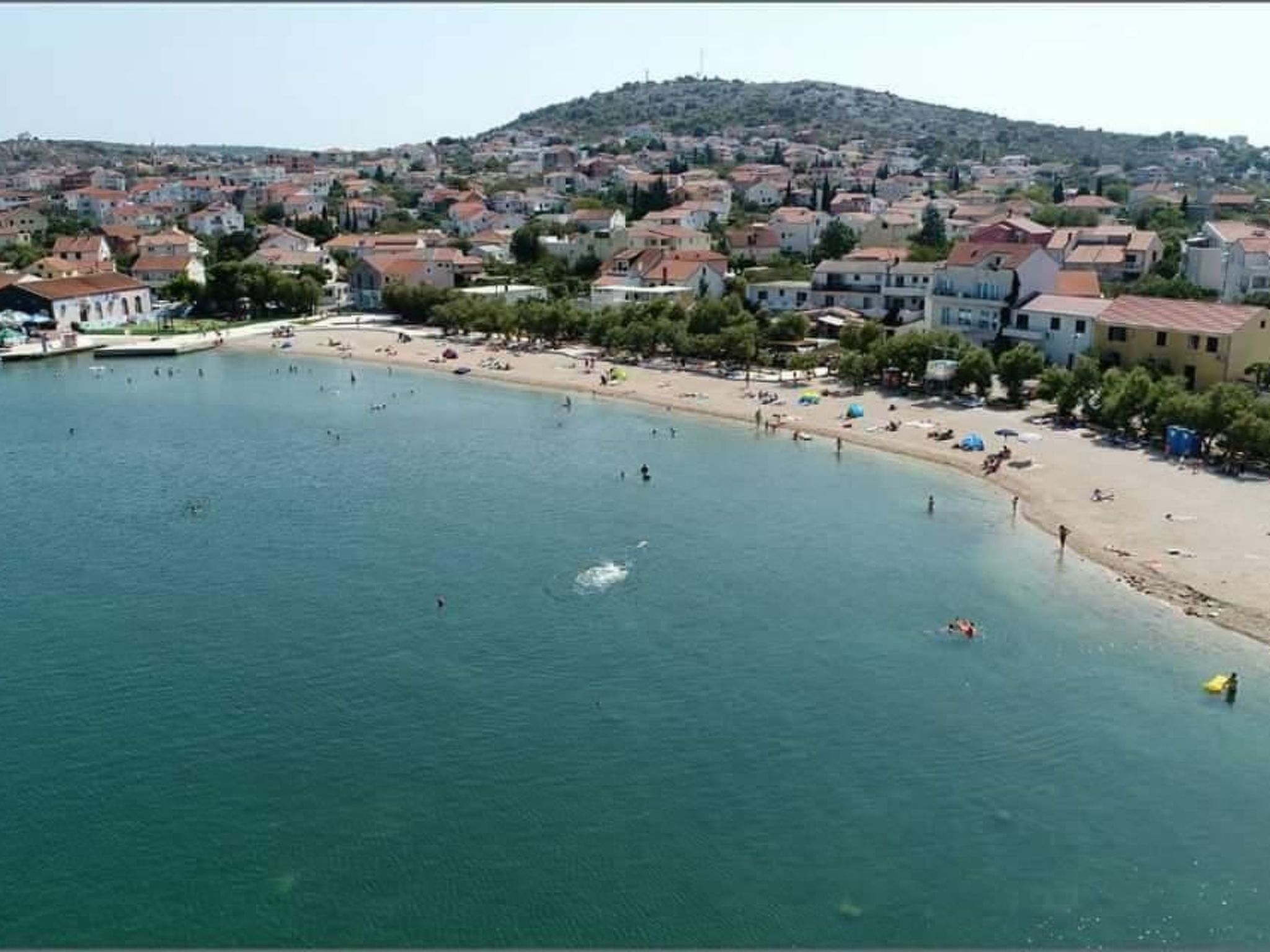 Strandappartement Ana mit Meerblick, Garten, Grillplatz