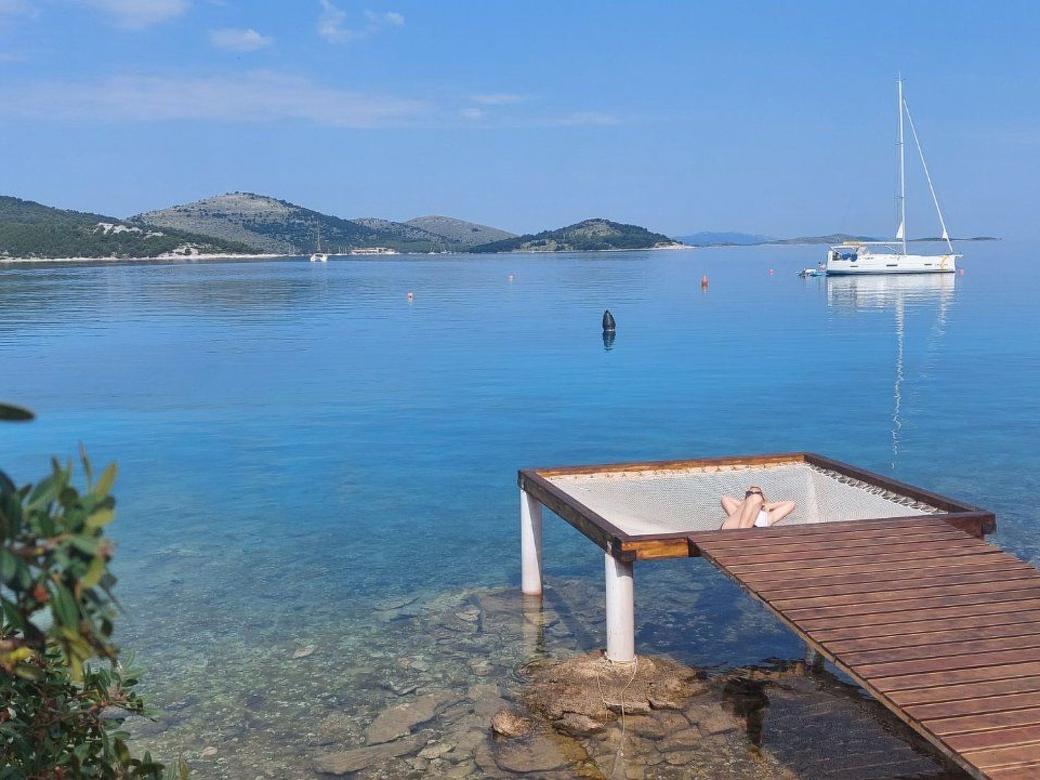Strandhaus Sofia - Ferienanlage Bain, Žut - Kornati-Binnen