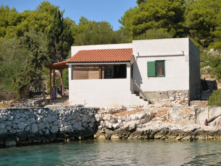 Steinhaus Am Meer Mit üBerdachter Terrasse Als P - Dugi Otok