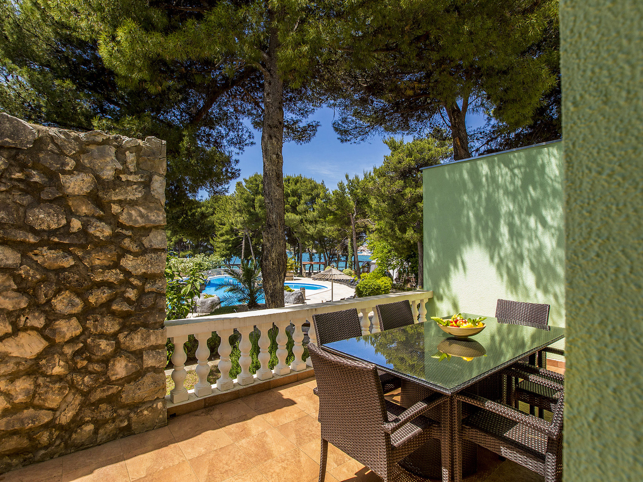 Direct aan zee in Vodice: knus appartement voor 2 op Matilde Beach Resort - foto 32