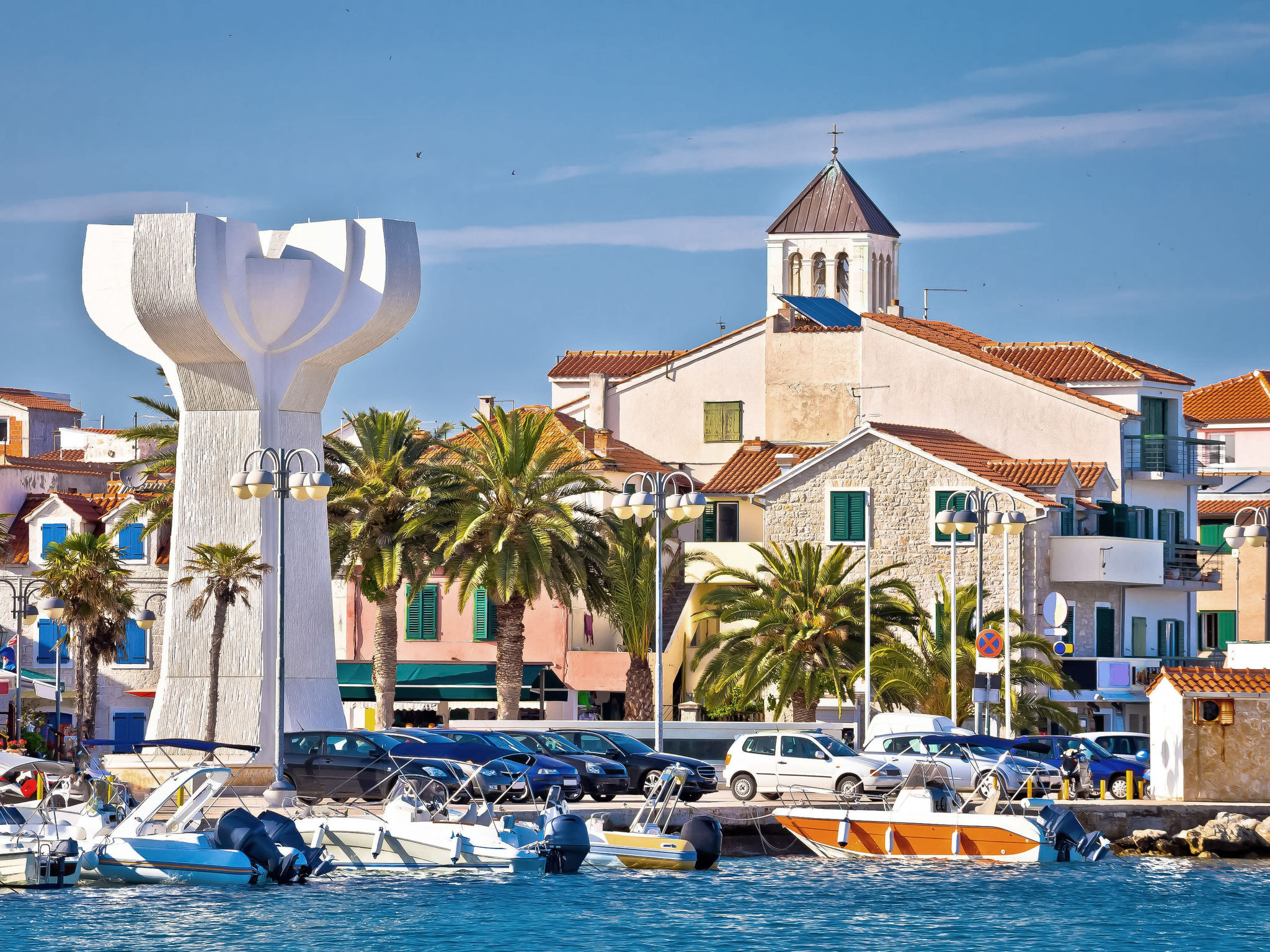 Kindvriendelijk resort direct aan zee in Vodice met zwembad en ontbijt - foto 45