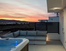 Villa Vodice Sky: Modern designvilla met privézwembad op loopafstand van de Adriatische Zee - thumbnail 4