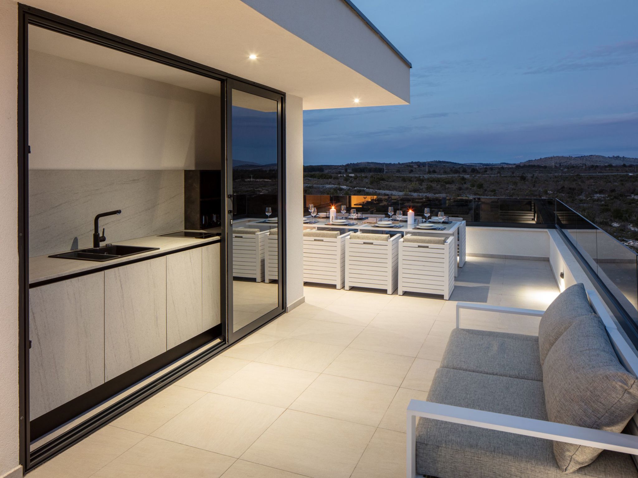 Villa Vodice Sky für 8 Gäste-Inside