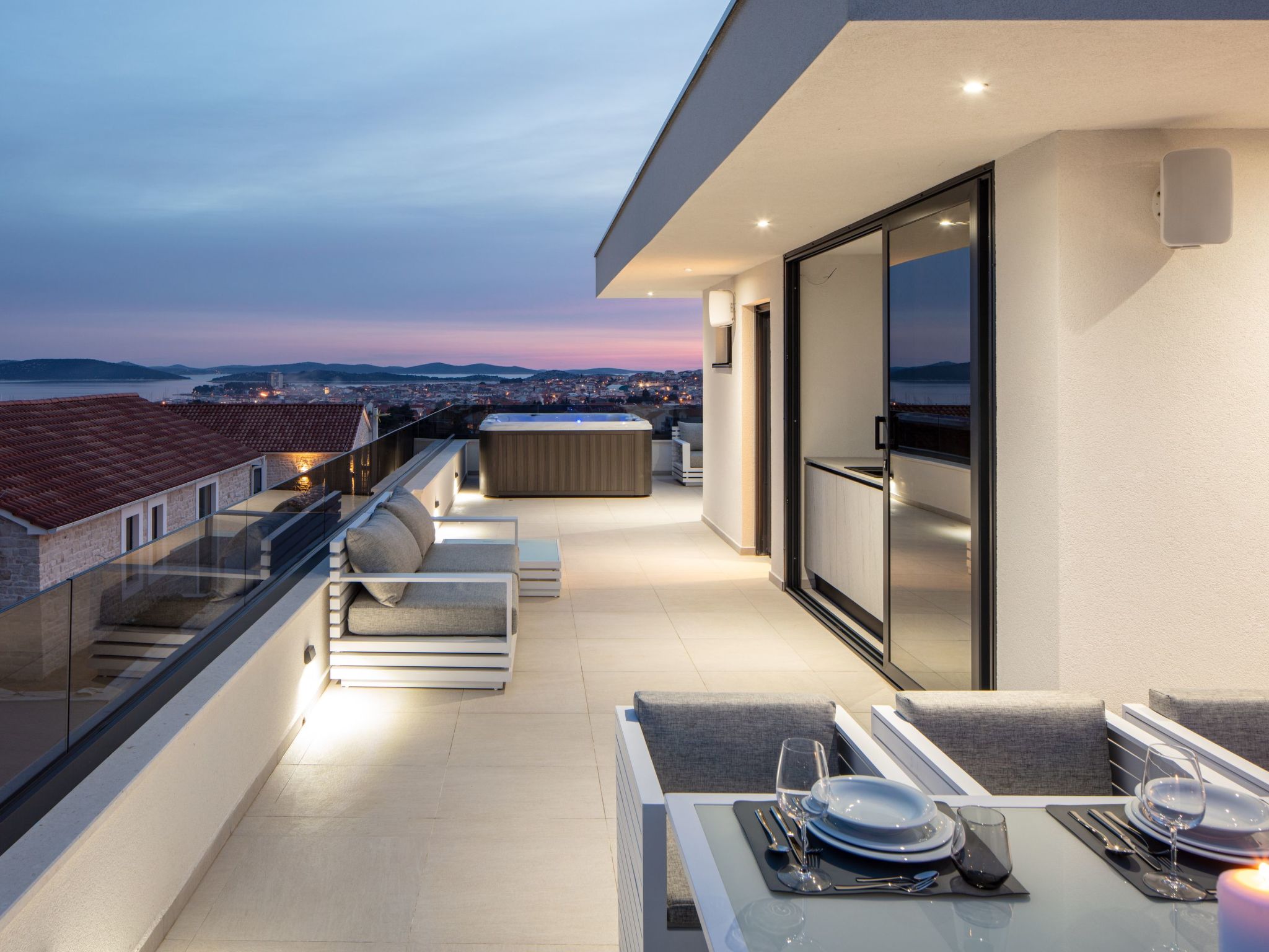 Villa Vodice Sky für 8 Gäste-Inside