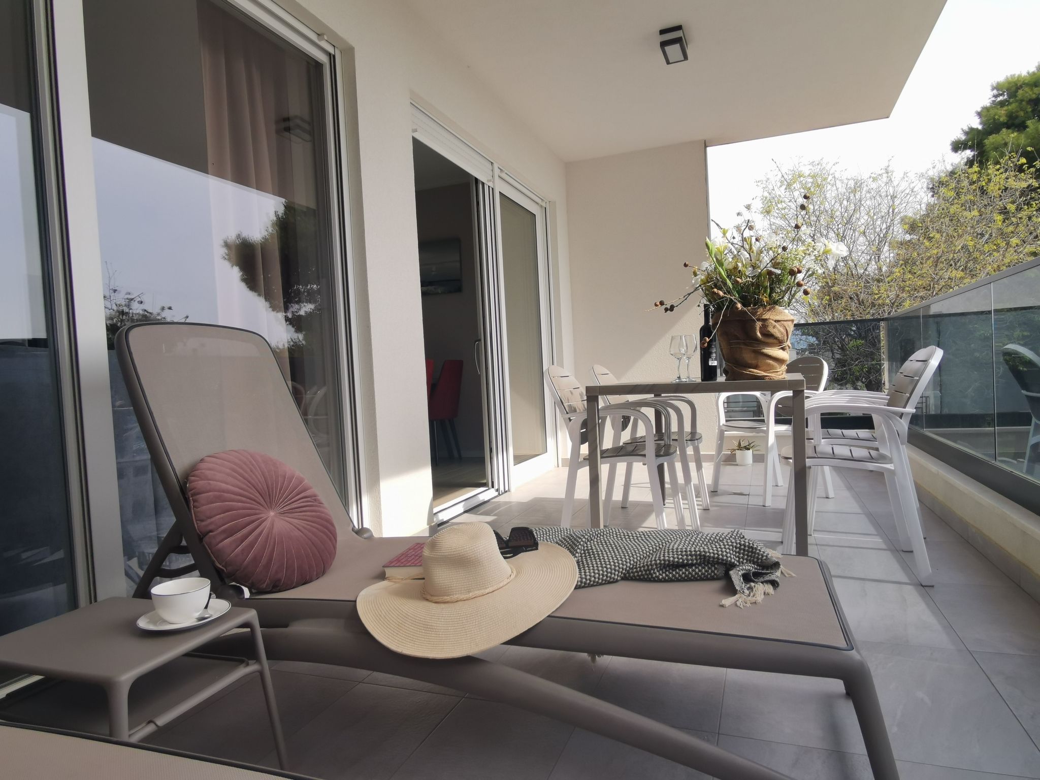 in Vodice mit Großer Terrasse — Terrace (2 of 47)