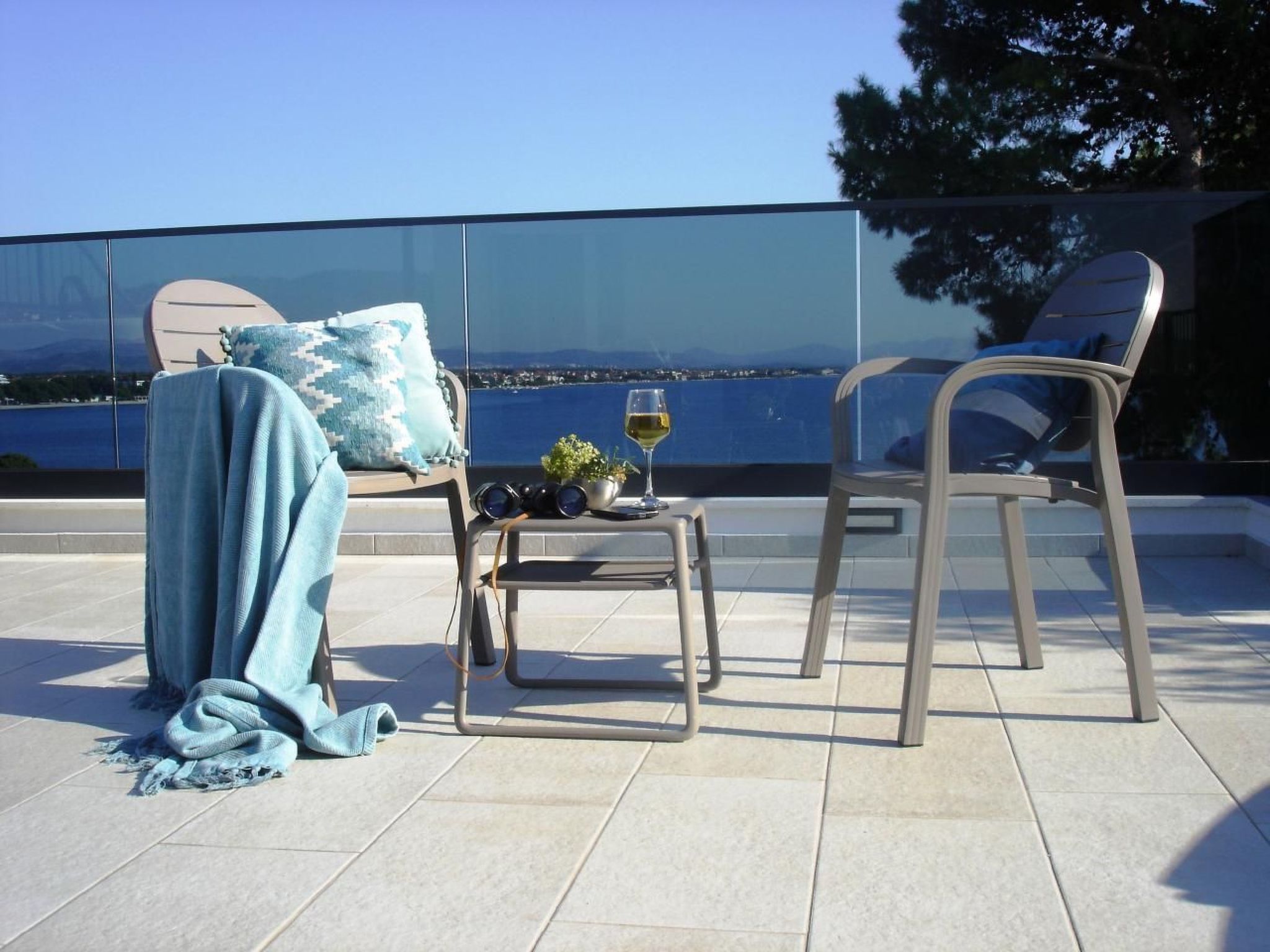 Luxuriöses Penthouse mit Meerblick und Sauna — Terrace (4 of 47)
