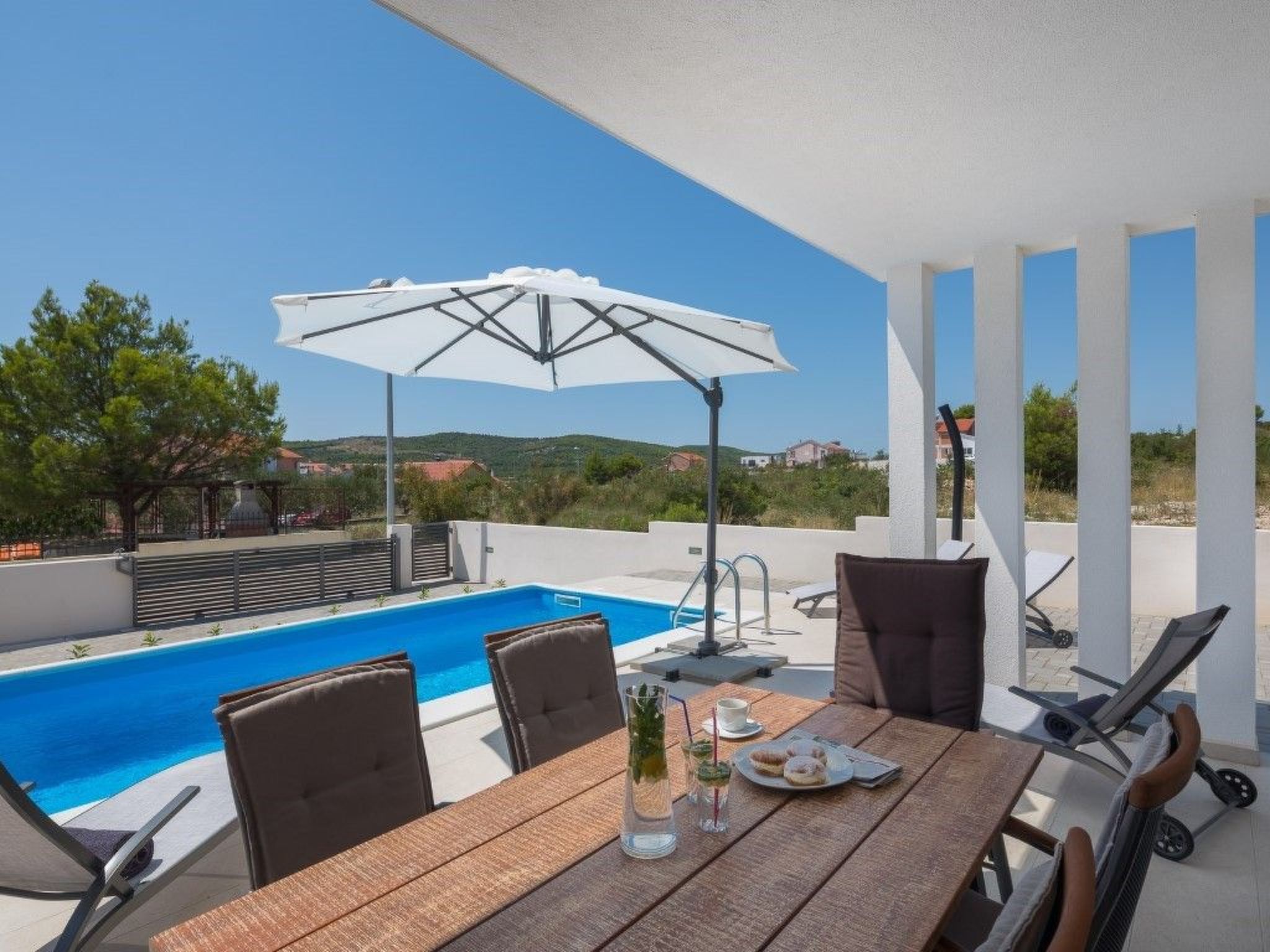 Charmante Villa Nadija in der Nähe des Strandes-Inside