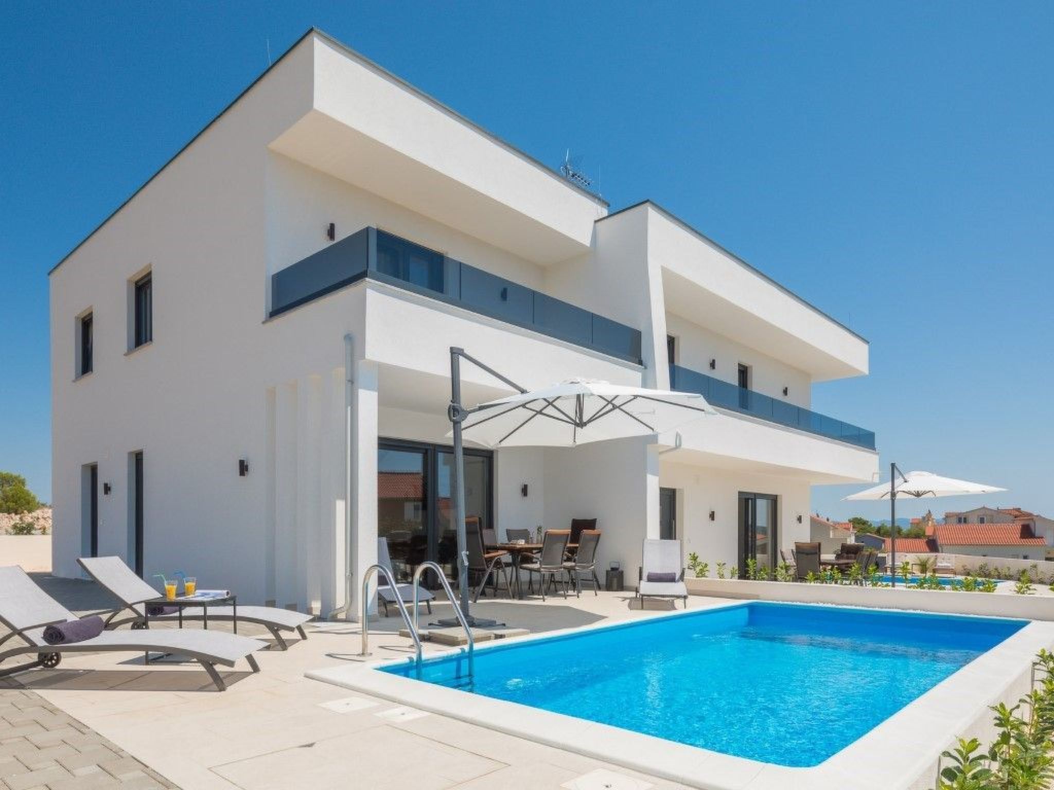 Charmante Villa Nadija in der Nähe des Strandes-Inside