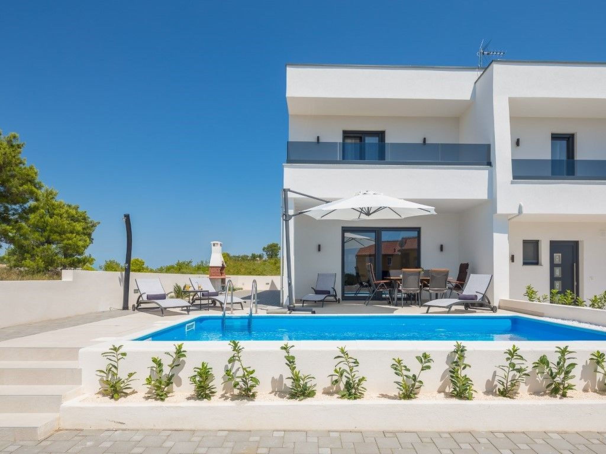 Charmante Villa Nadija in der Nähe des Strandes-Inside