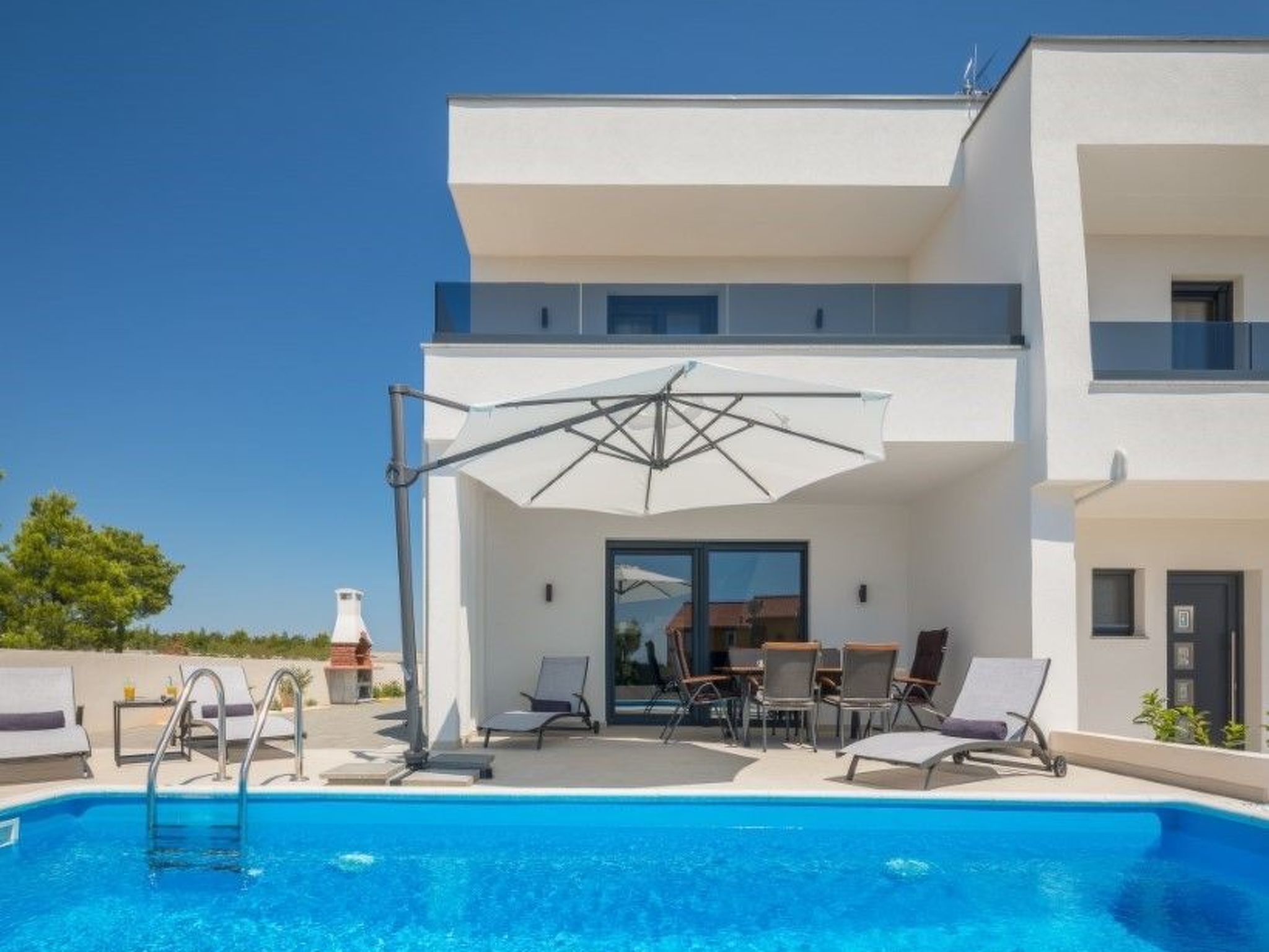 Charmante Villa Nadija in der Nähe des Strandes-Inside